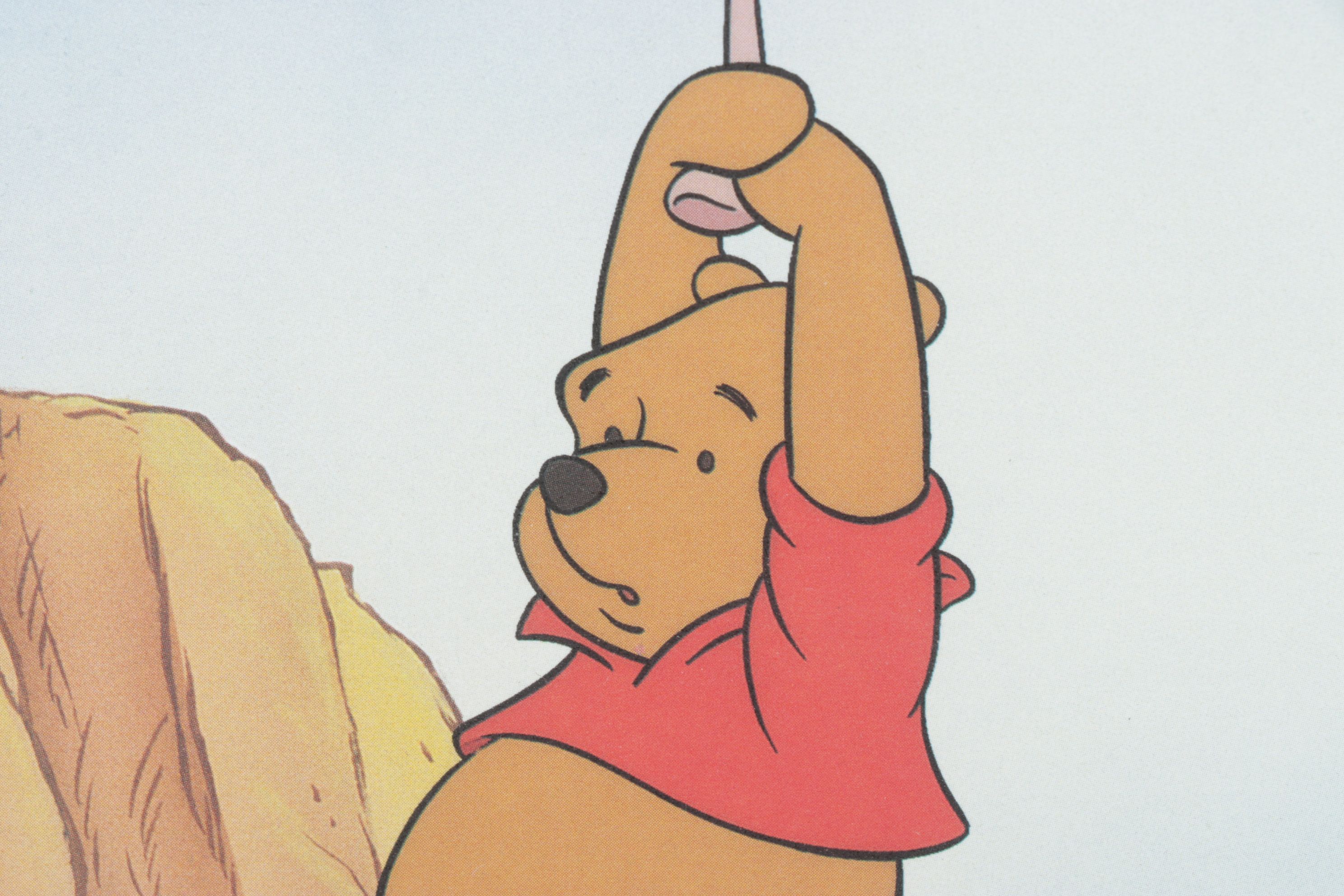 Offset Lithograph Still of Pooh and Piglet from "Pooh’s Grand Adventure", 1997