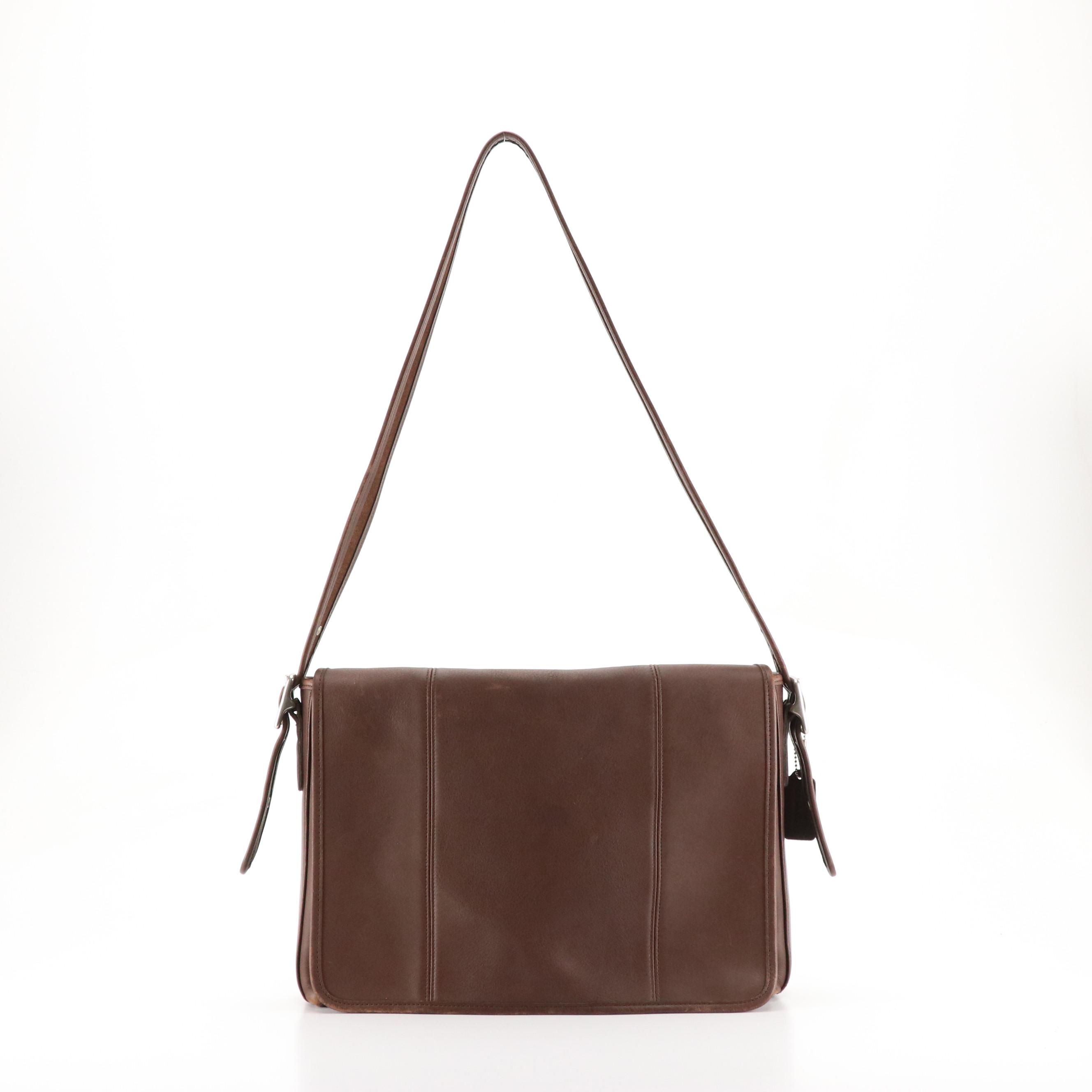 Coach Legacy Messenger Bag in Brown Leather