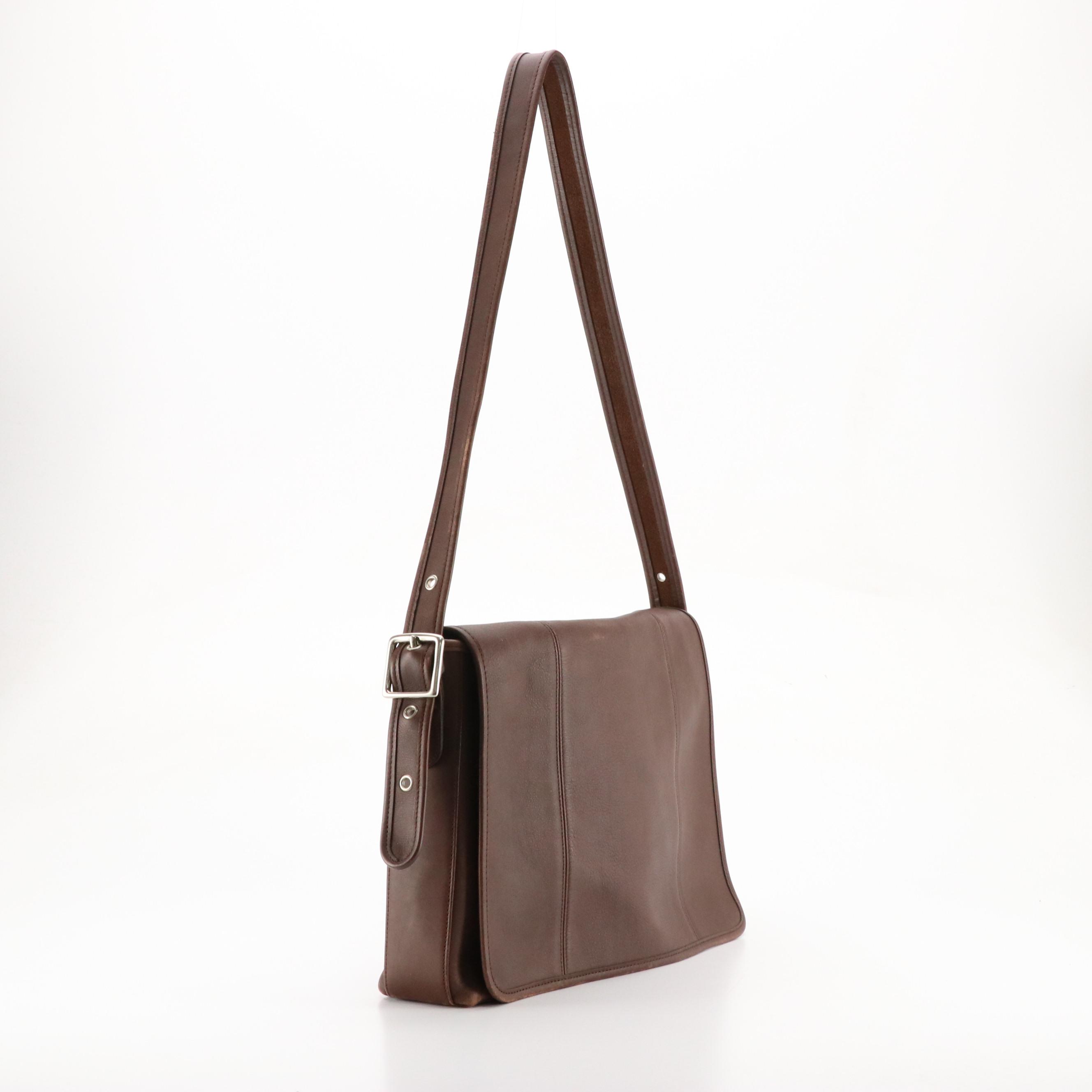 Coach Legacy Messenger Bag in Brown Leather