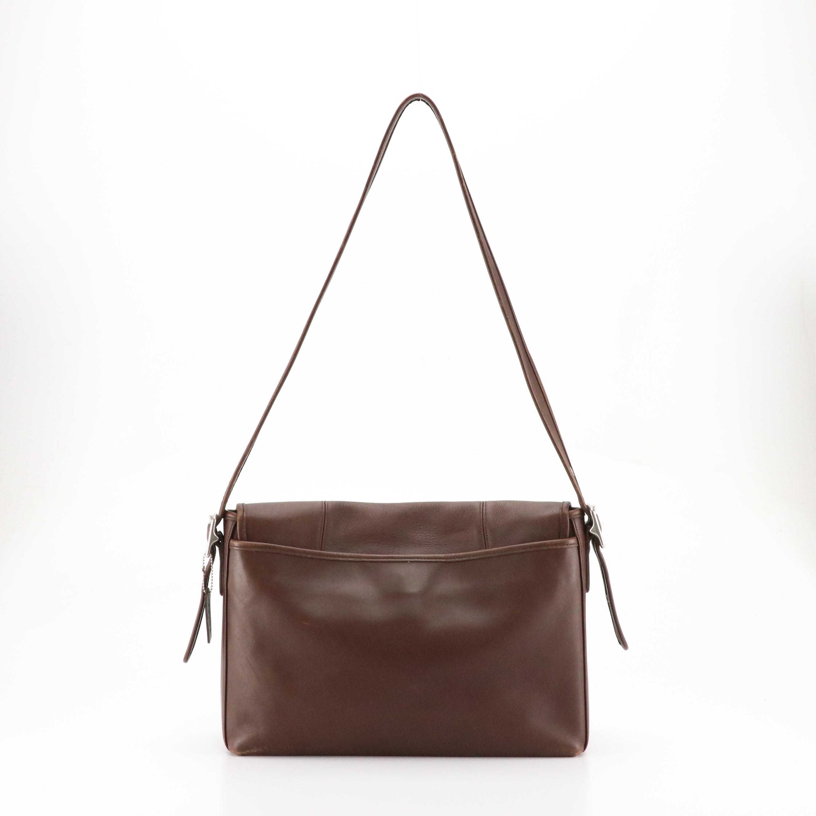 Coach Legacy Messenger Bag in Brown Leather