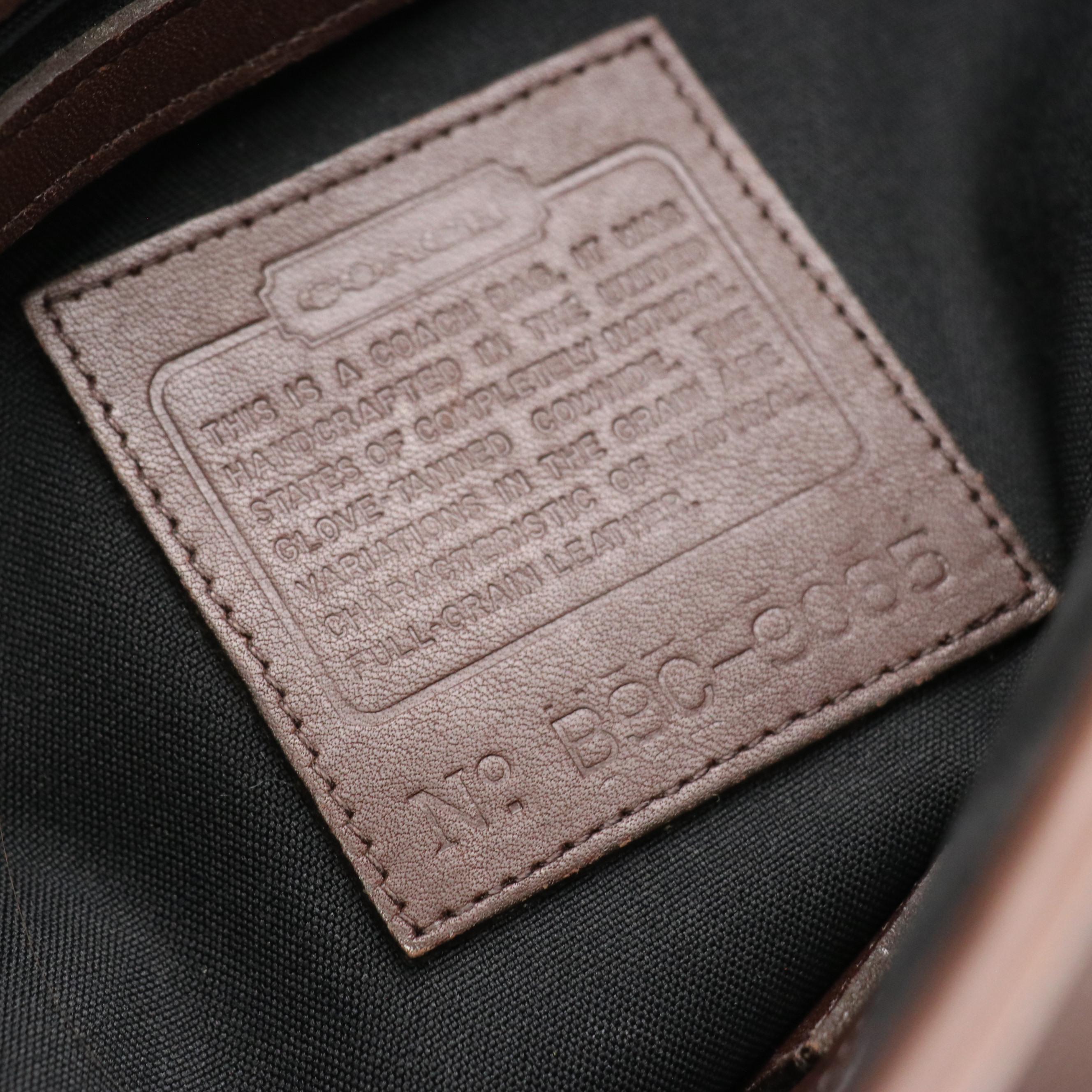 Coach Legacy Messenger Bag in Brown Leather