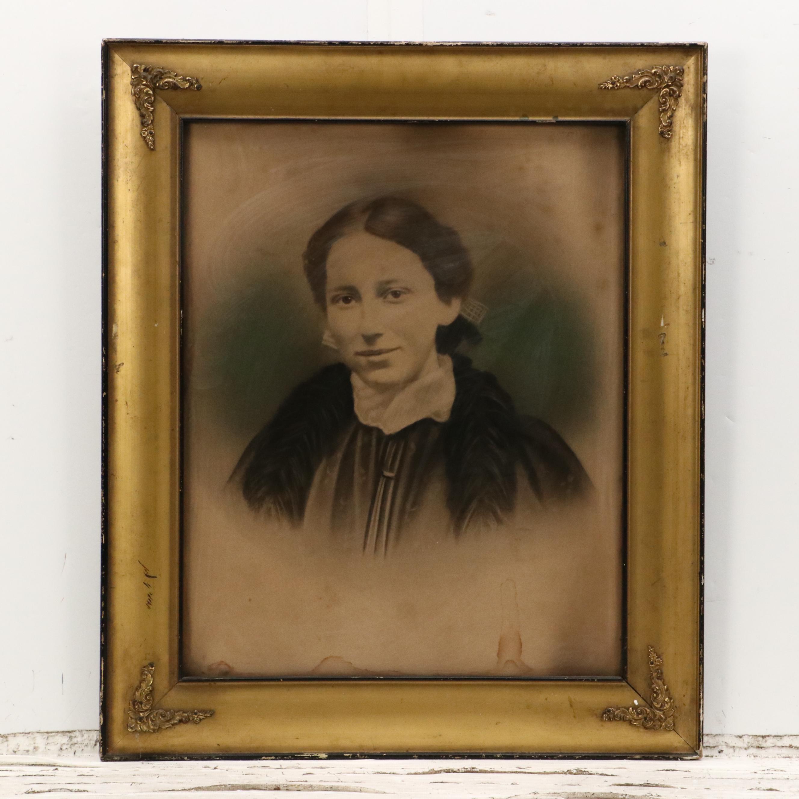 Portrait Photographs of Young Woman and Couple, Late 19th–20th Century