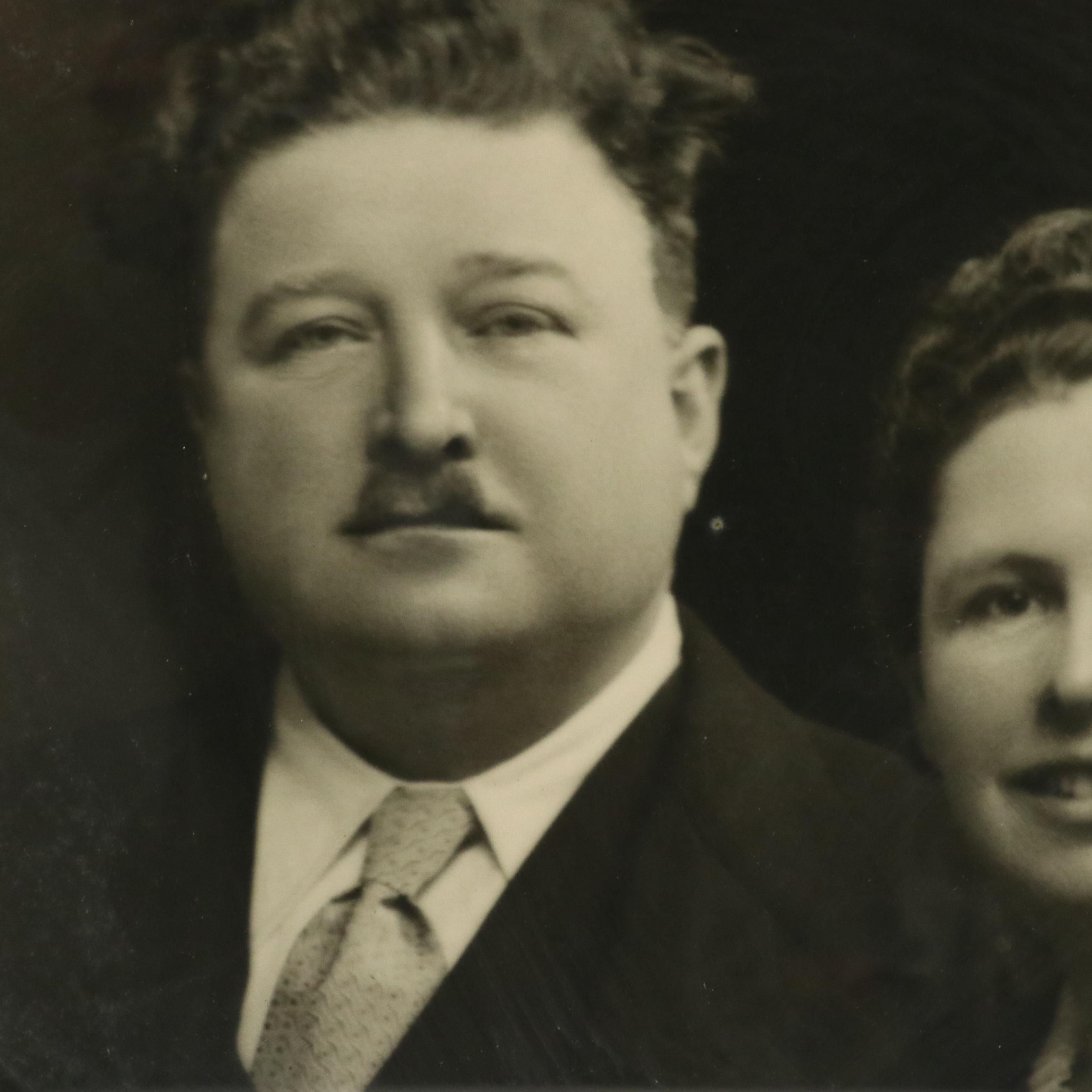 Portrait Photographs of Young Woman and Couple, Late 19th–20th Century