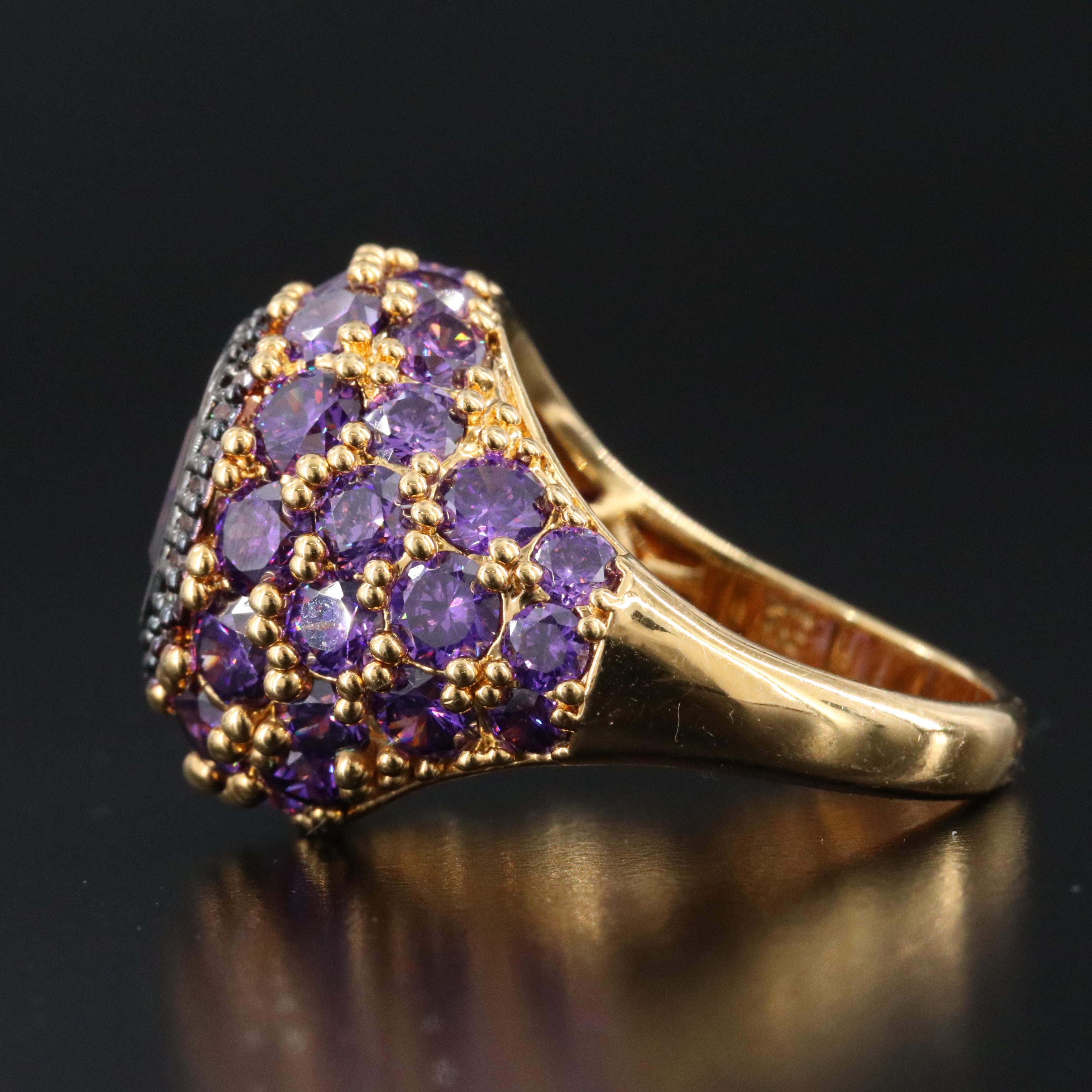 CZ Bombé Ring