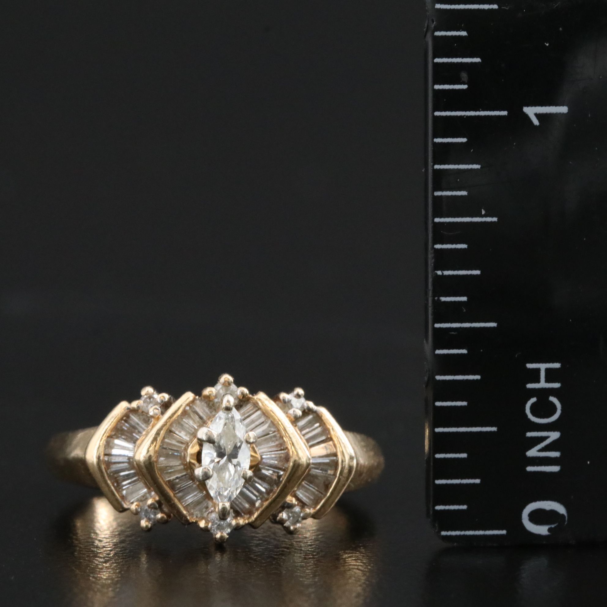 14K 0.54 CTW Diamond Ring