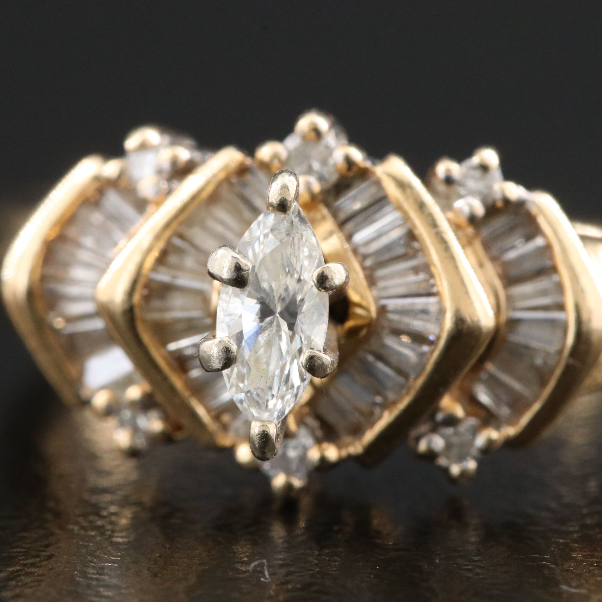 14K 0.54 CTW Diamond Ring