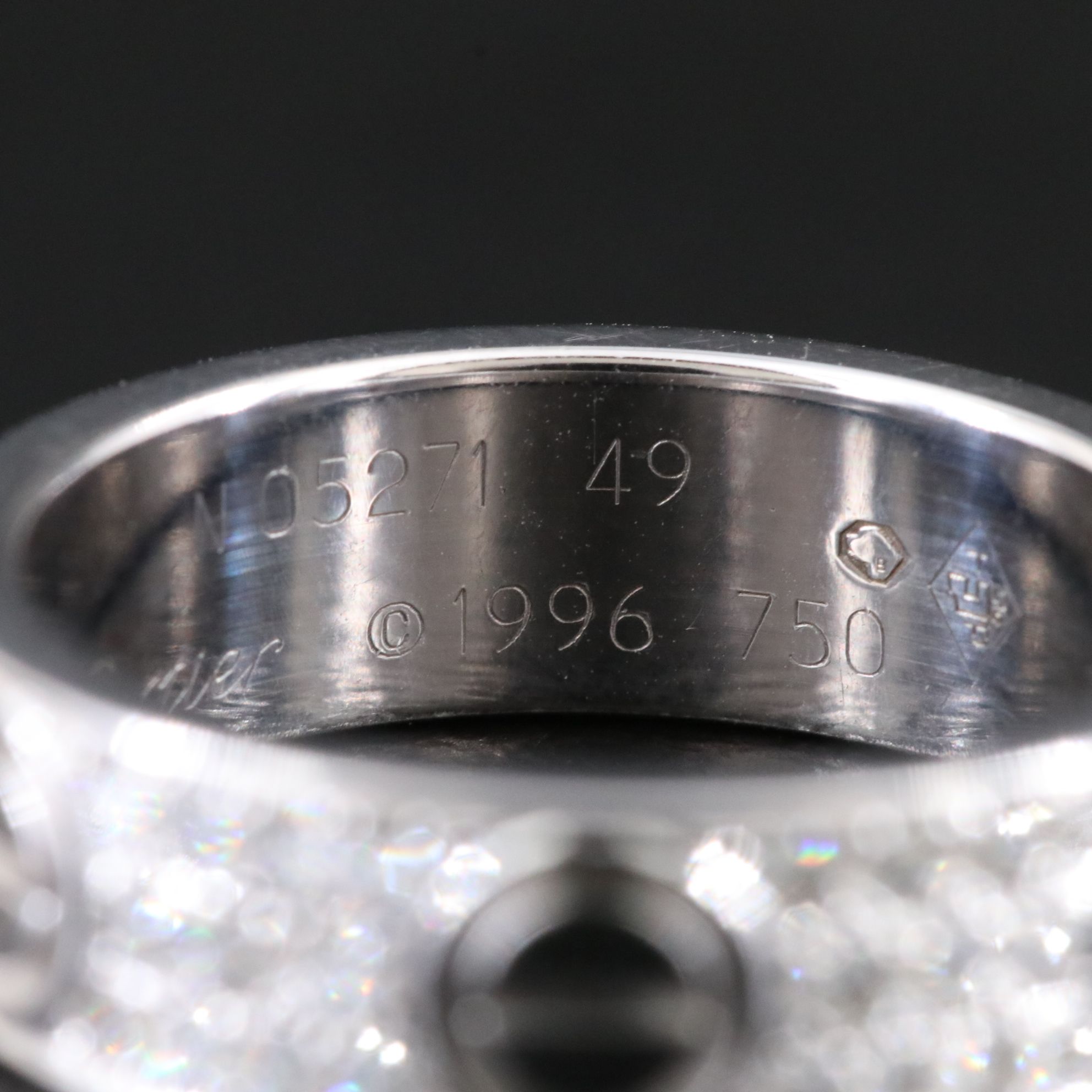 Cartier LOVE 18K 0.66 CTW Diamond Paved Band