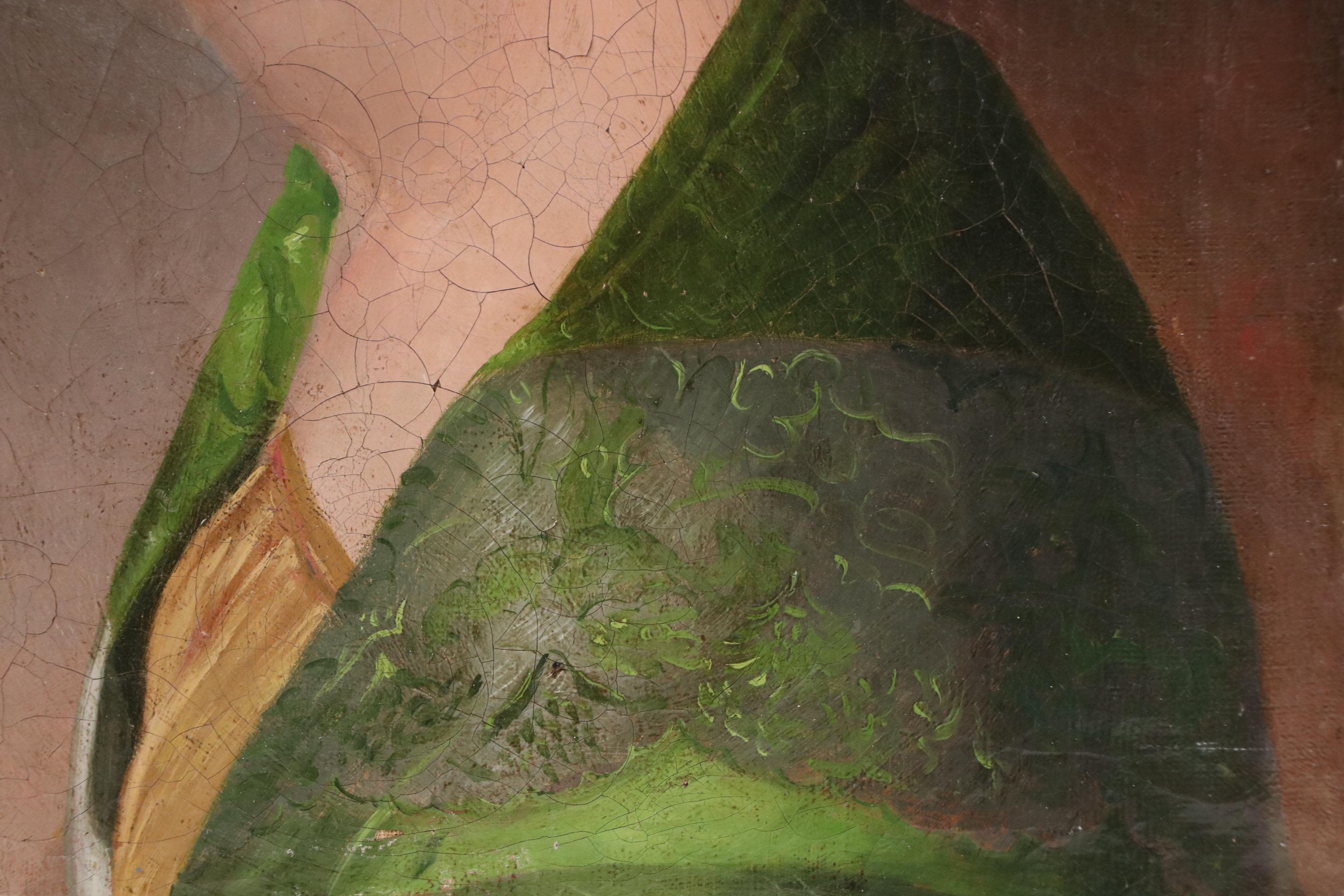 Oil Portrait, Early 20th Century