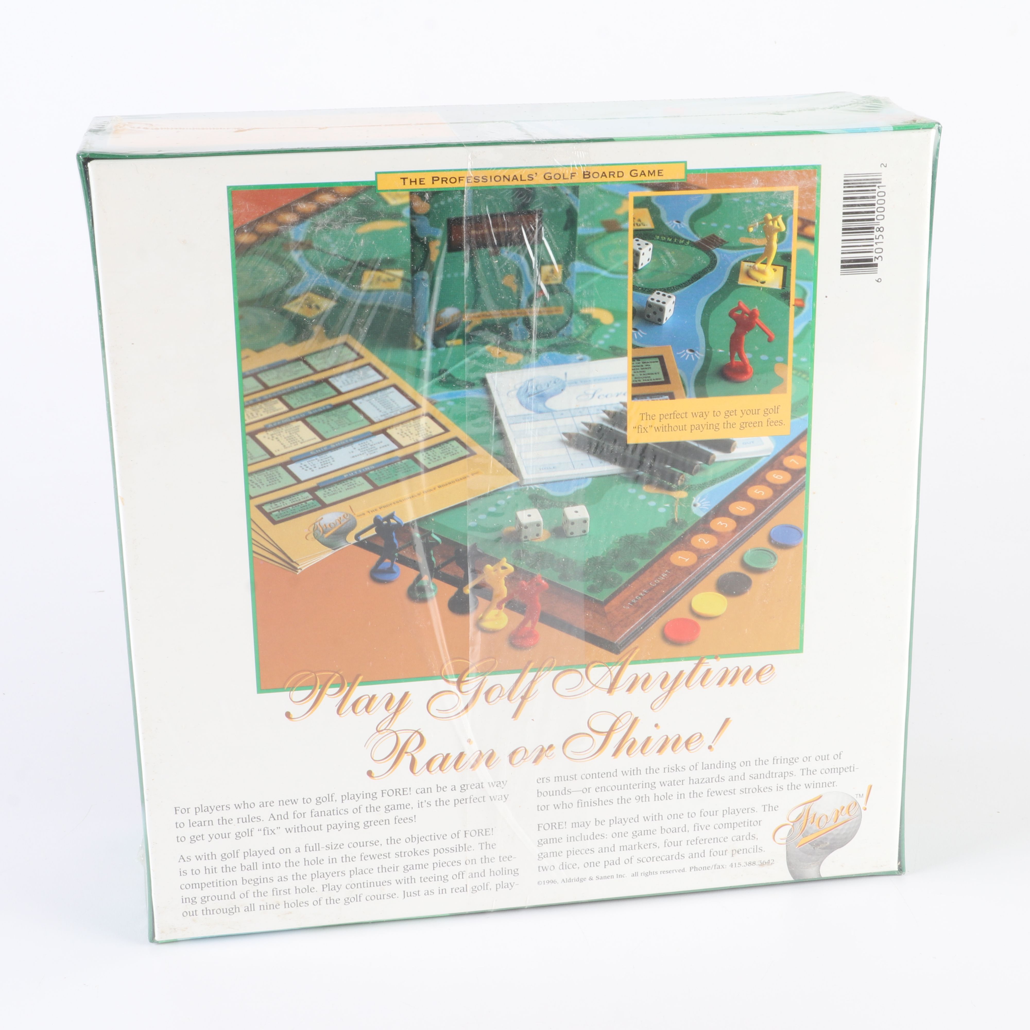 "TurfMaster Delux", "VCR Golf" and More Golf Themed Board Games