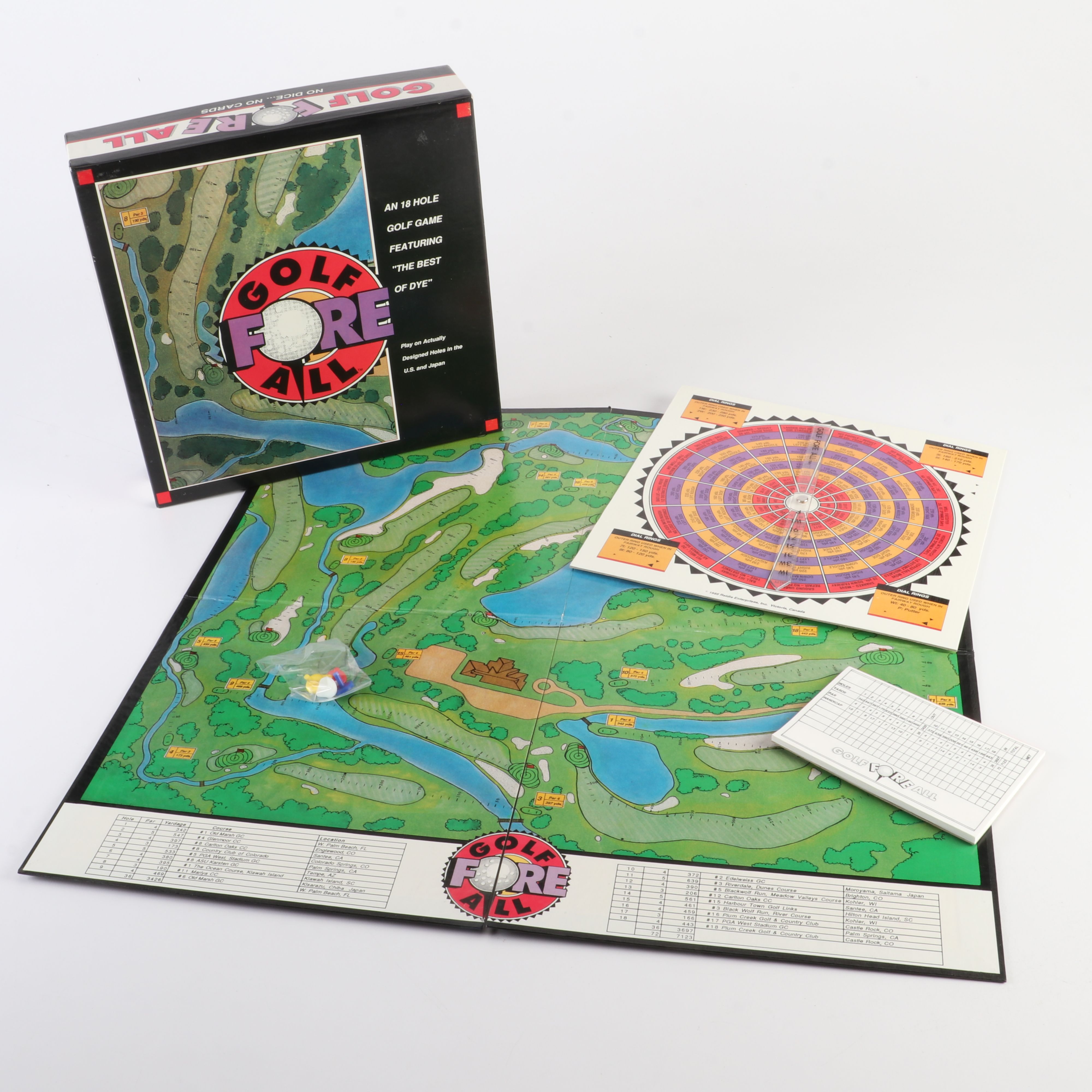 "TurfMaster Delux", "VCR Golf" and More Golf Themed Board Games