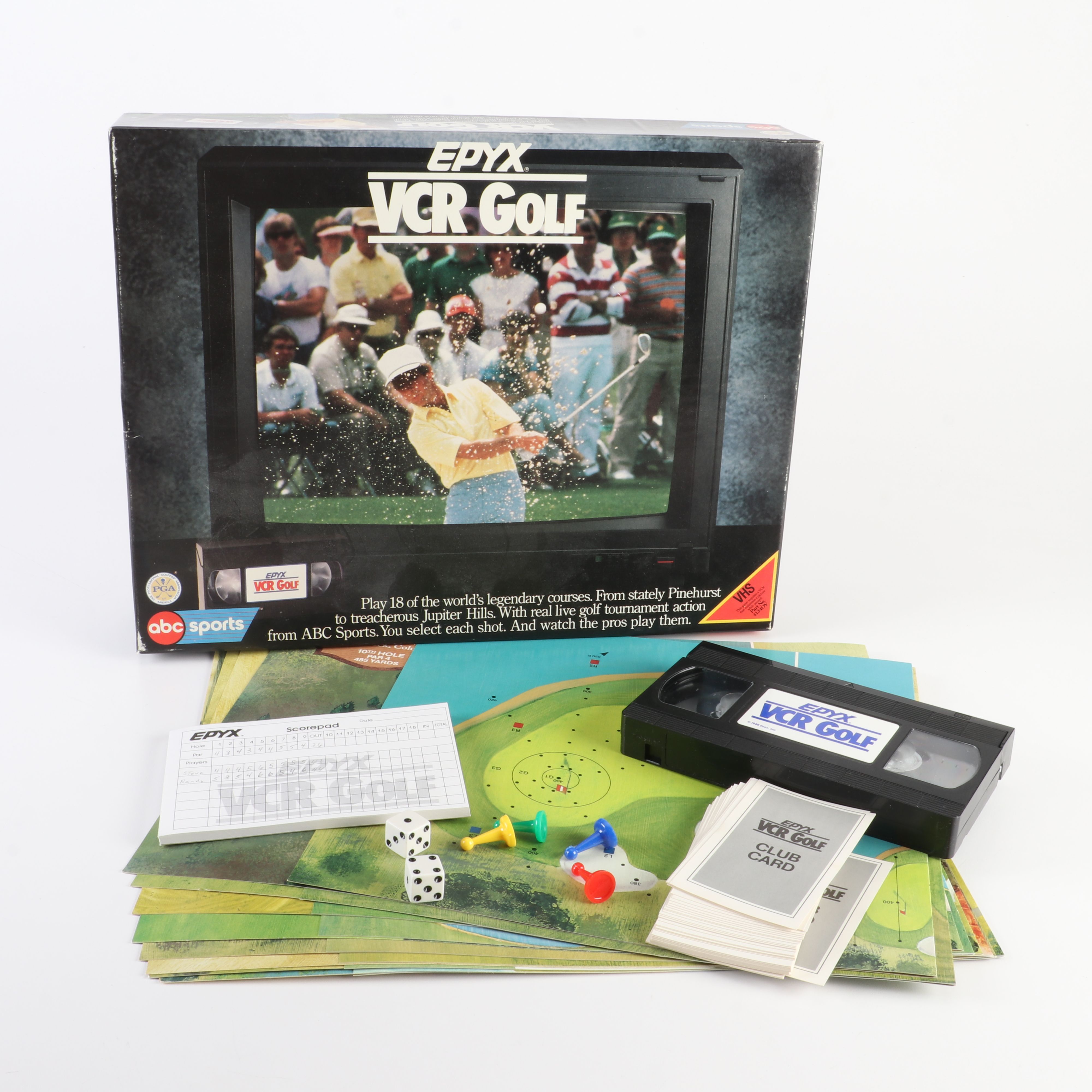 "TurfMaster Delux", "VCR Golf" and More Golf Themed Board Games