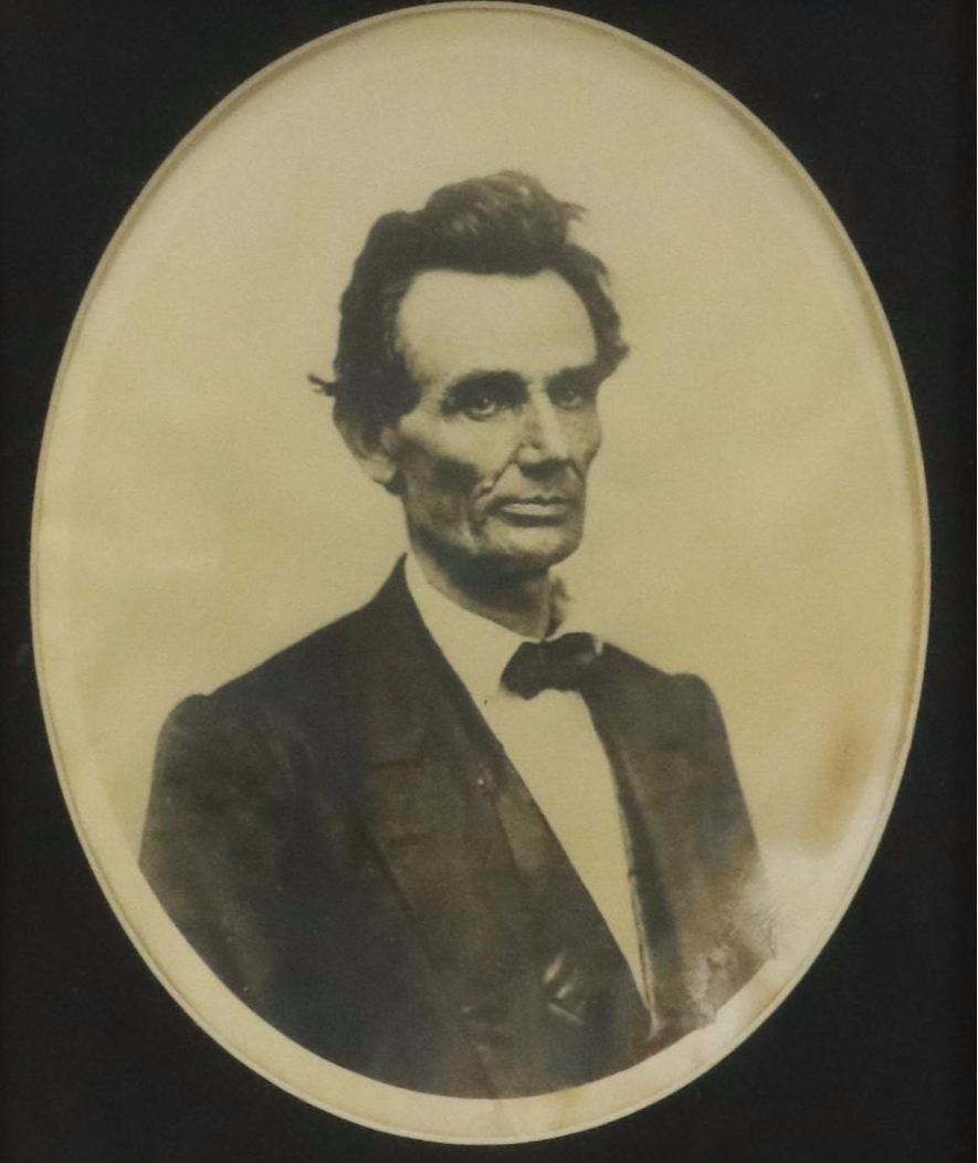 Photogravure and Reproduction Photograph Portraits of Abraham Lincoln