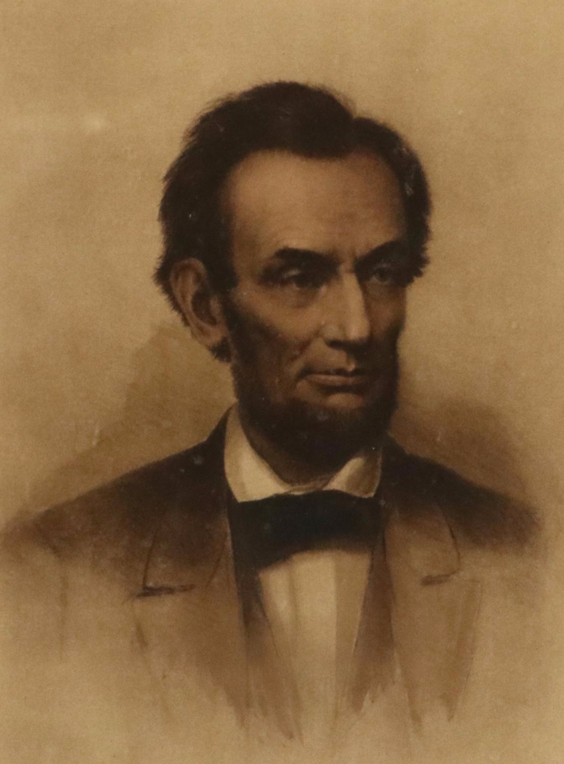 Photogravure and Reproduction Photograph Portraits of Abraham Lincoln