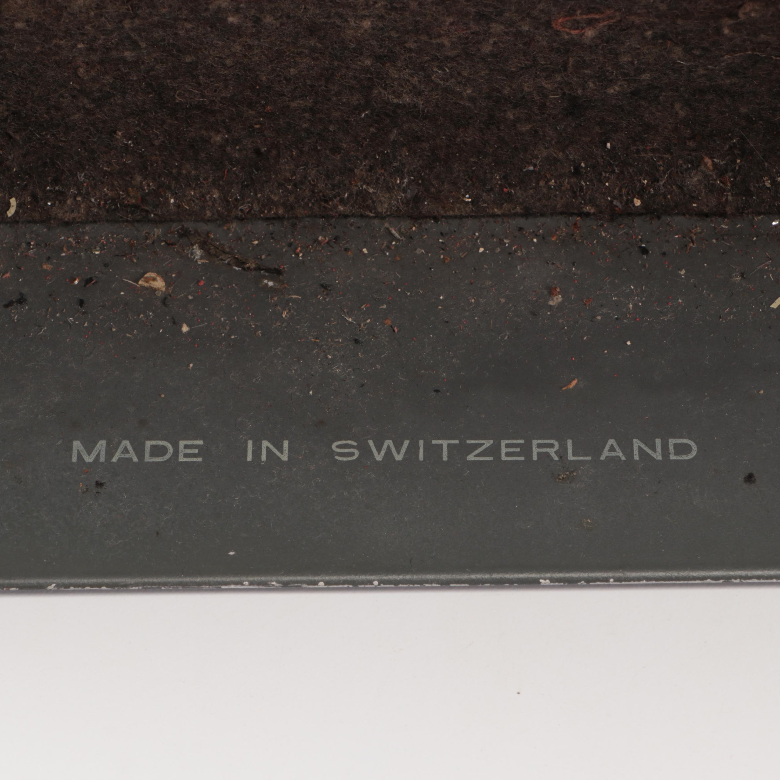 E. Paillard & Cie Hermes Baby Portable Typewriter, Mid to Late 20th Century