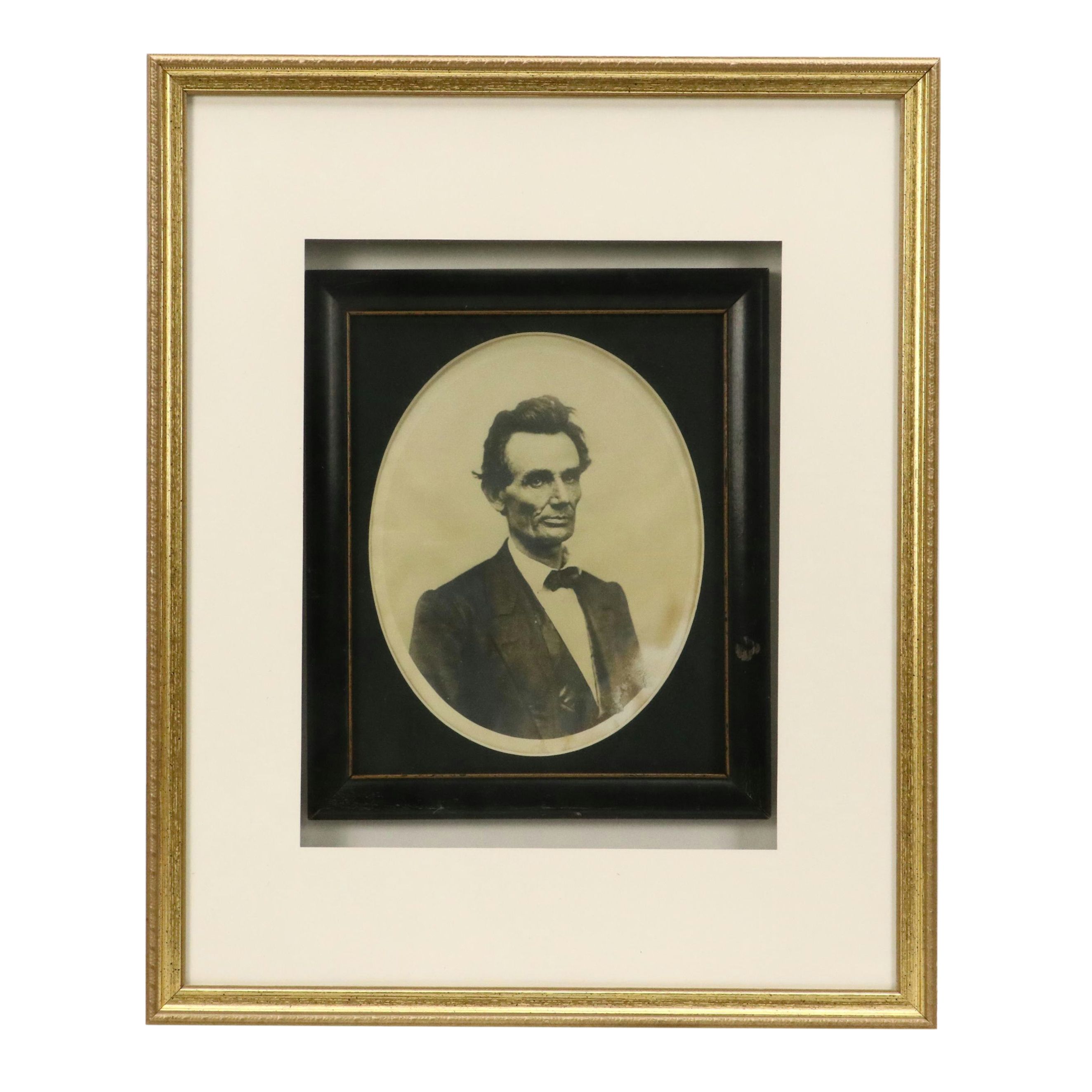 Photogravure and Reproduction Photograph Portraits of Abraham Lincoln