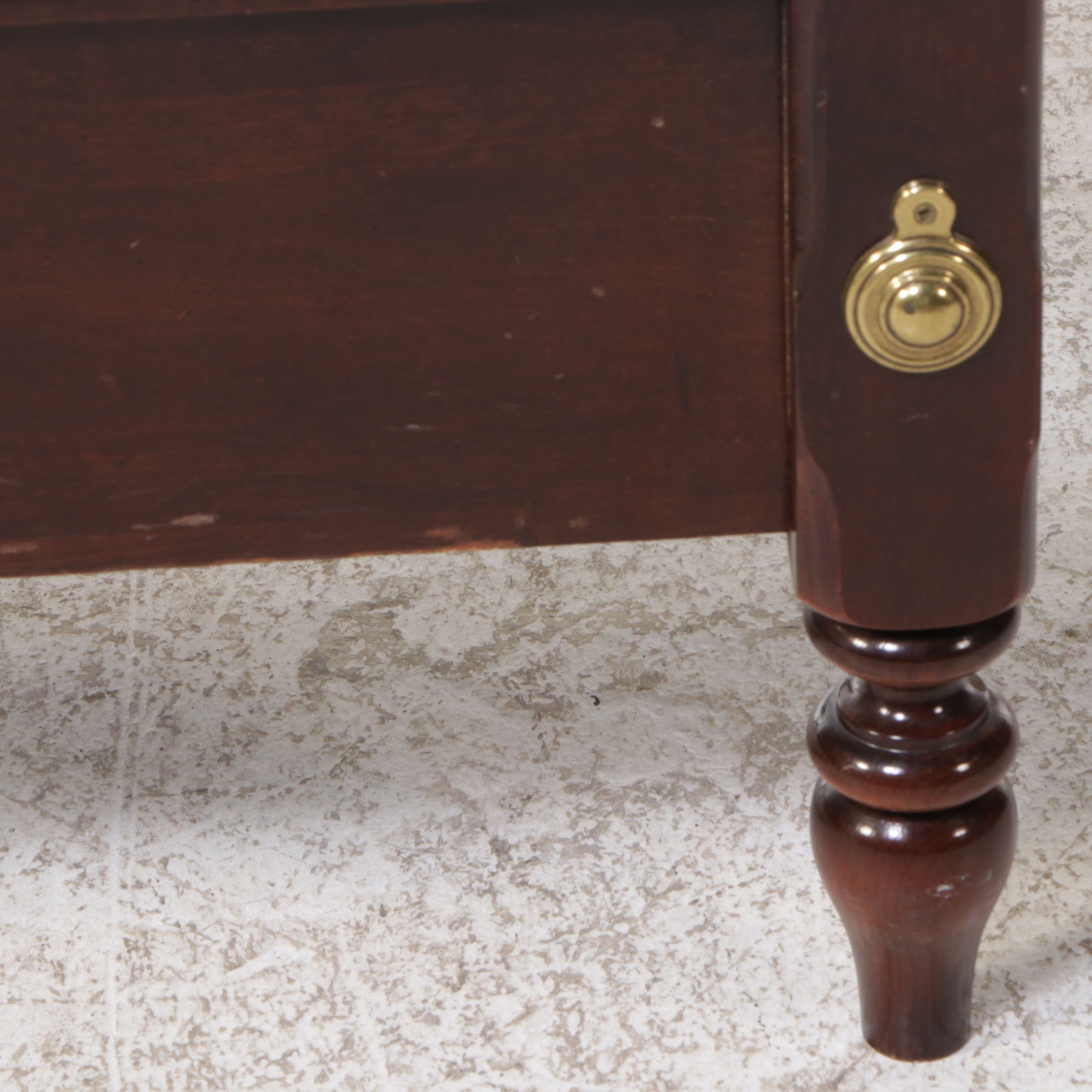 Kincaid Cherry Mountain III Federal Style Four-Poster Bed and Nightstand