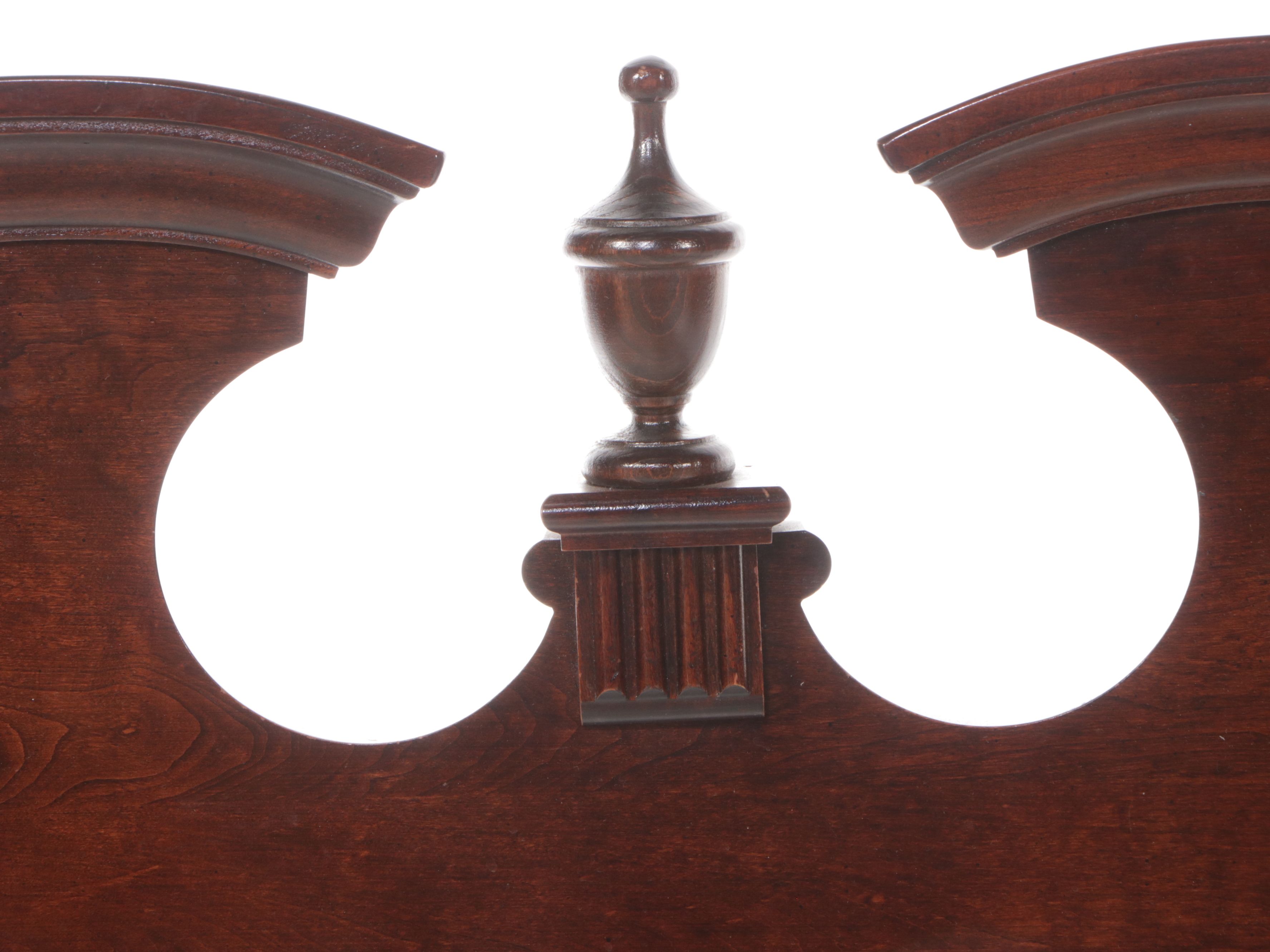 Kincaid Cherry Mountain III Federal Style Four-Poster Bed and Nightstand