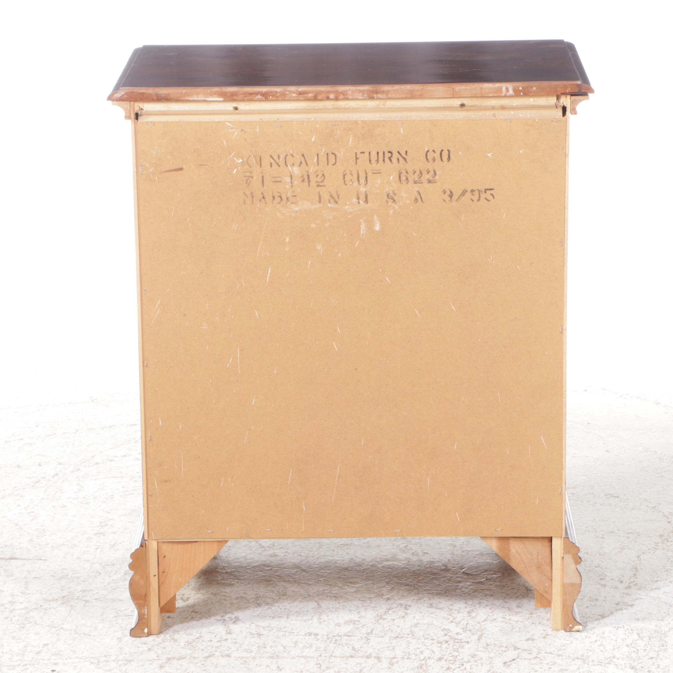 Kincaid Cherry Mountain III Federal Style Four-Poster Bed and Nightstand