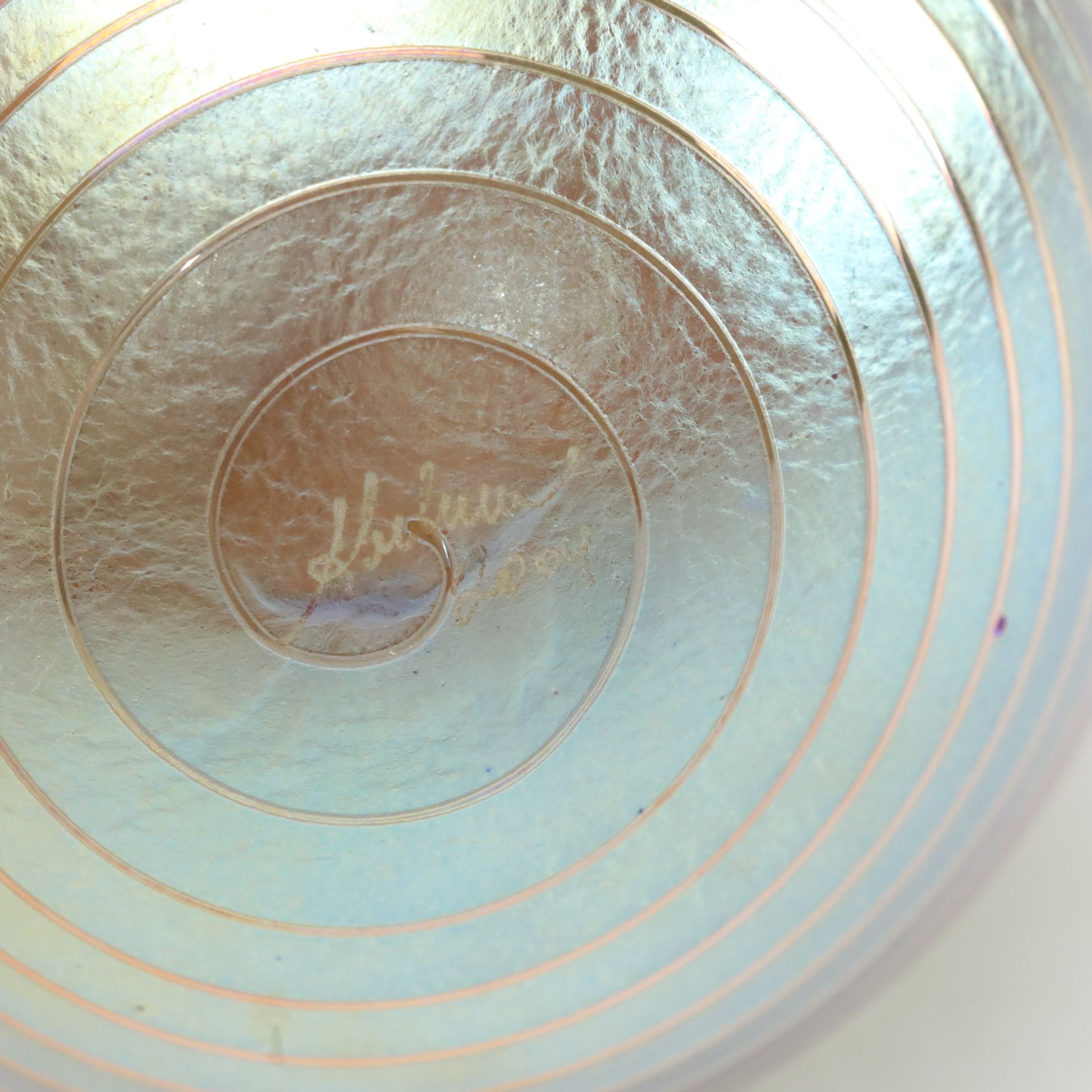 Metallic Swirl Glass Ornament by Thames Glass and More Artisan Crafted Ornaments