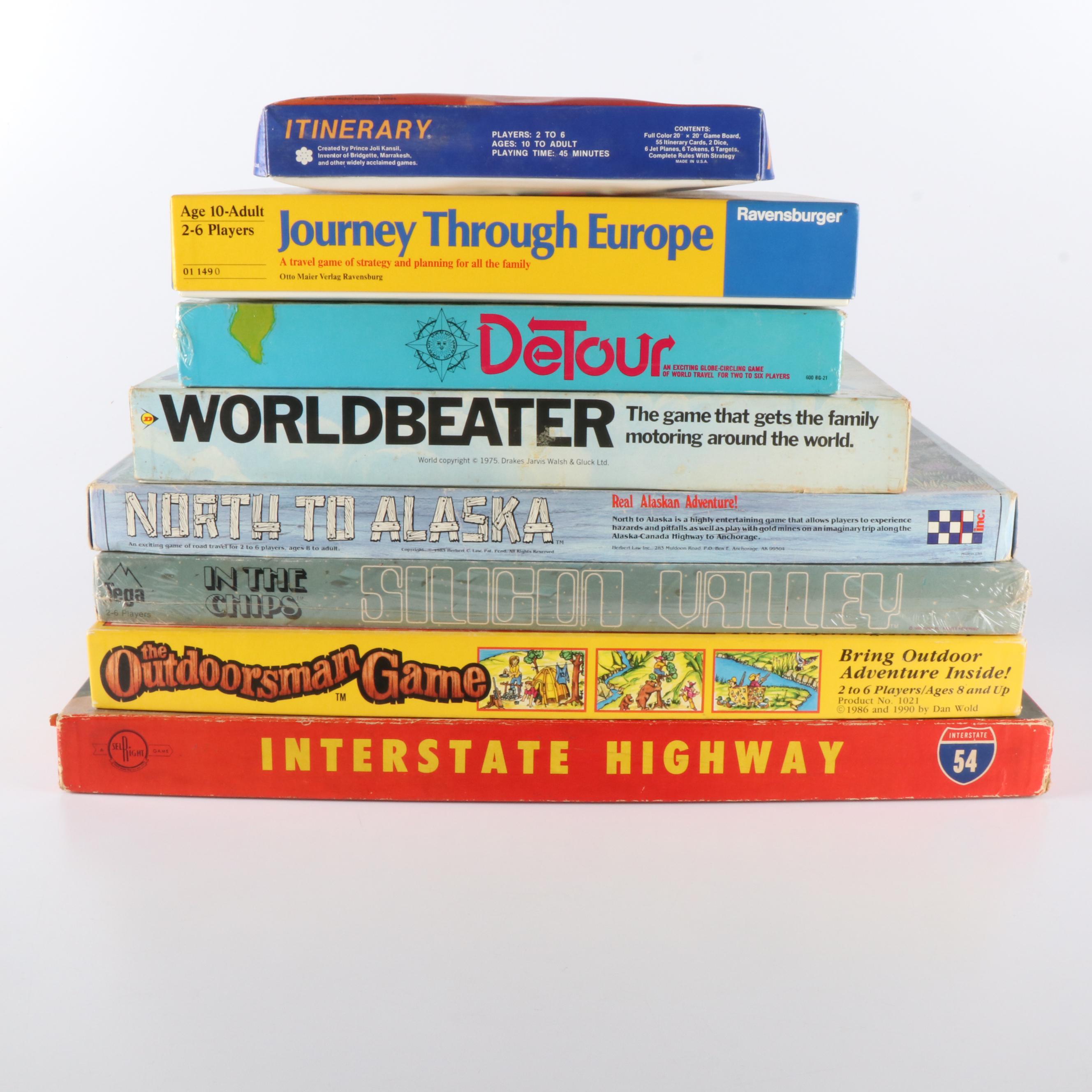 Travel and Adventure Themed Board Games