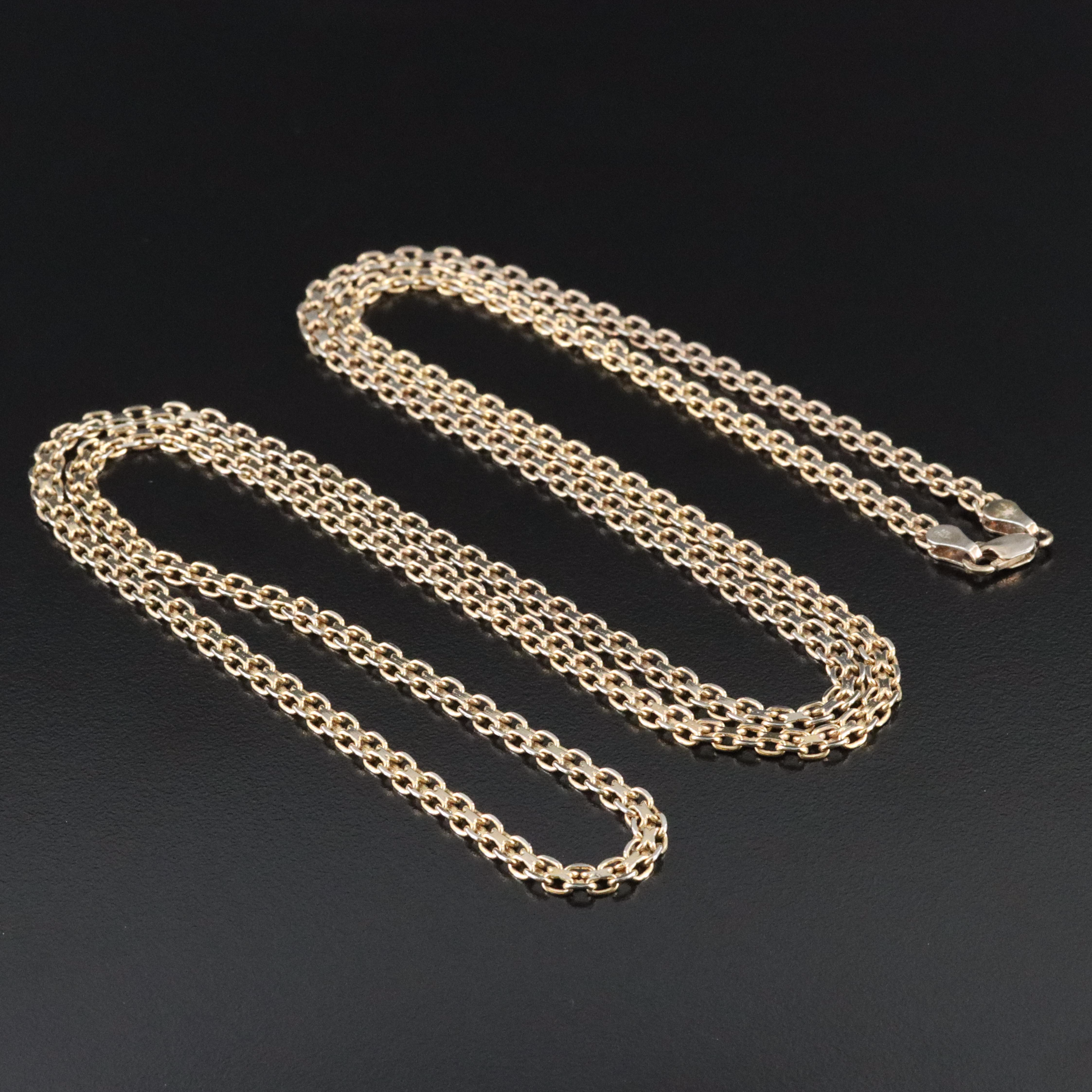 Sterling Bismark Chain Necklace