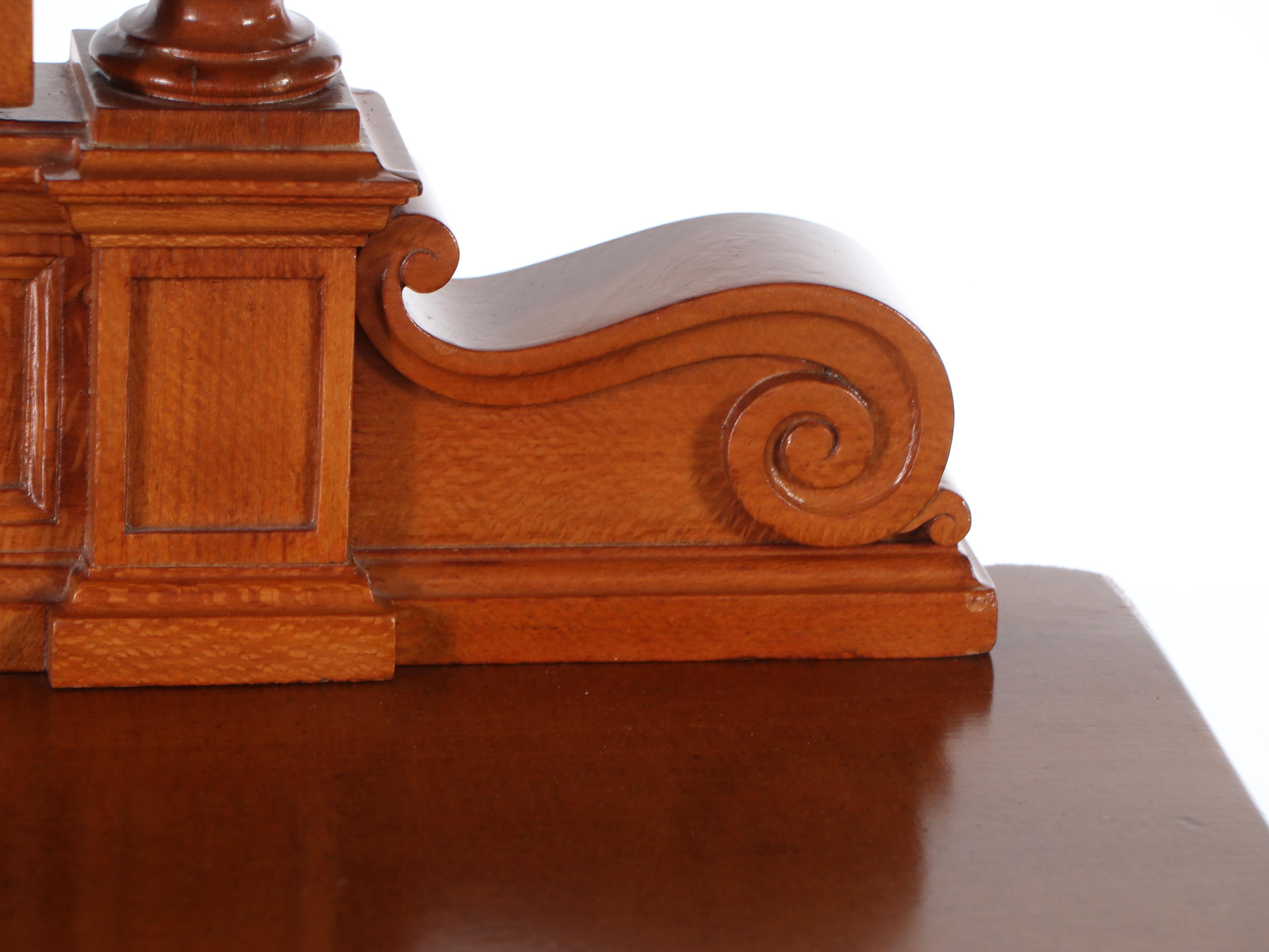 Edwardian Sycamore Two-Drawer Dresser, Early 20th Century