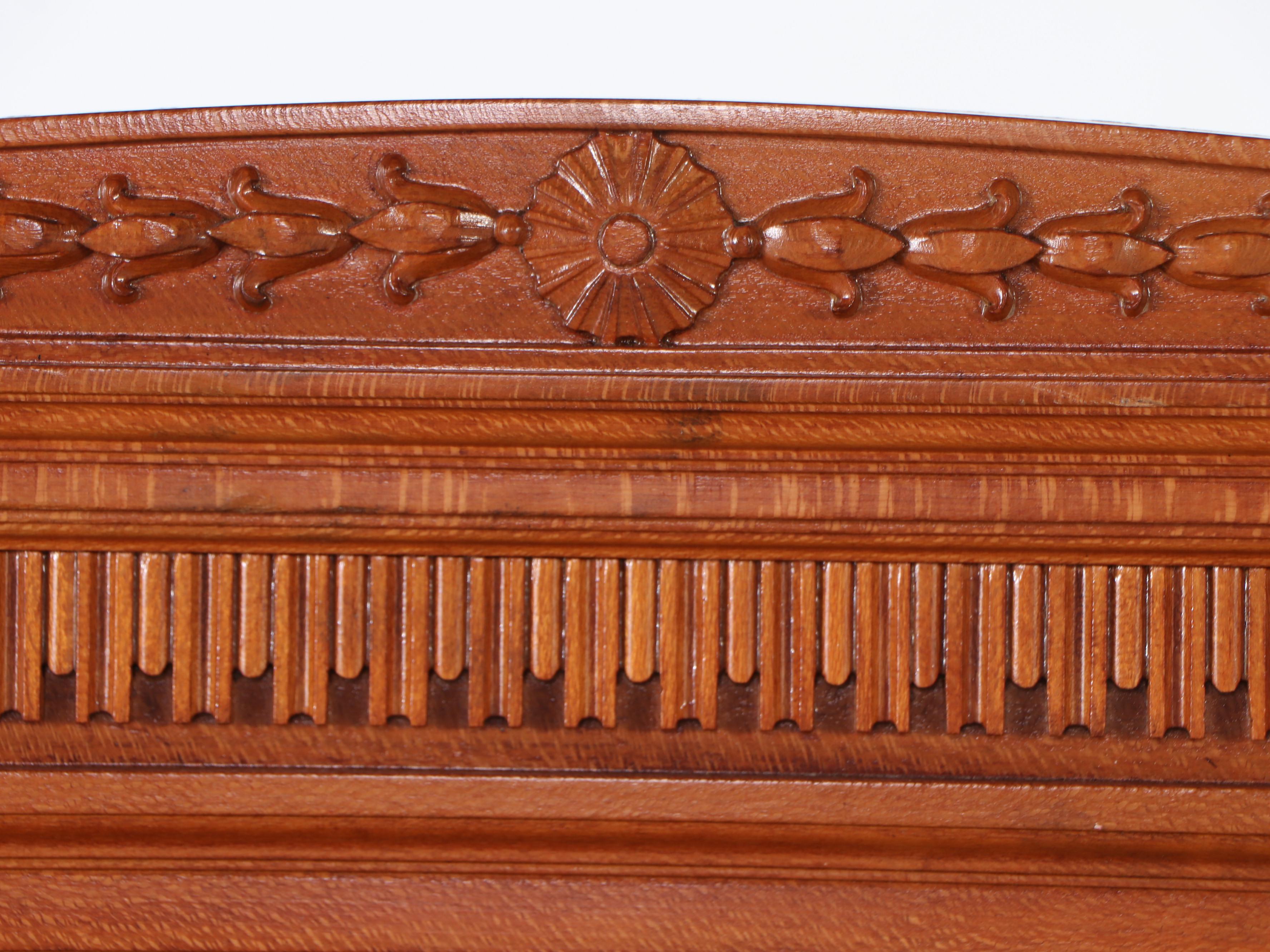 Edwardian Sycamore Two-Drawer Dresser, Early 20th Century