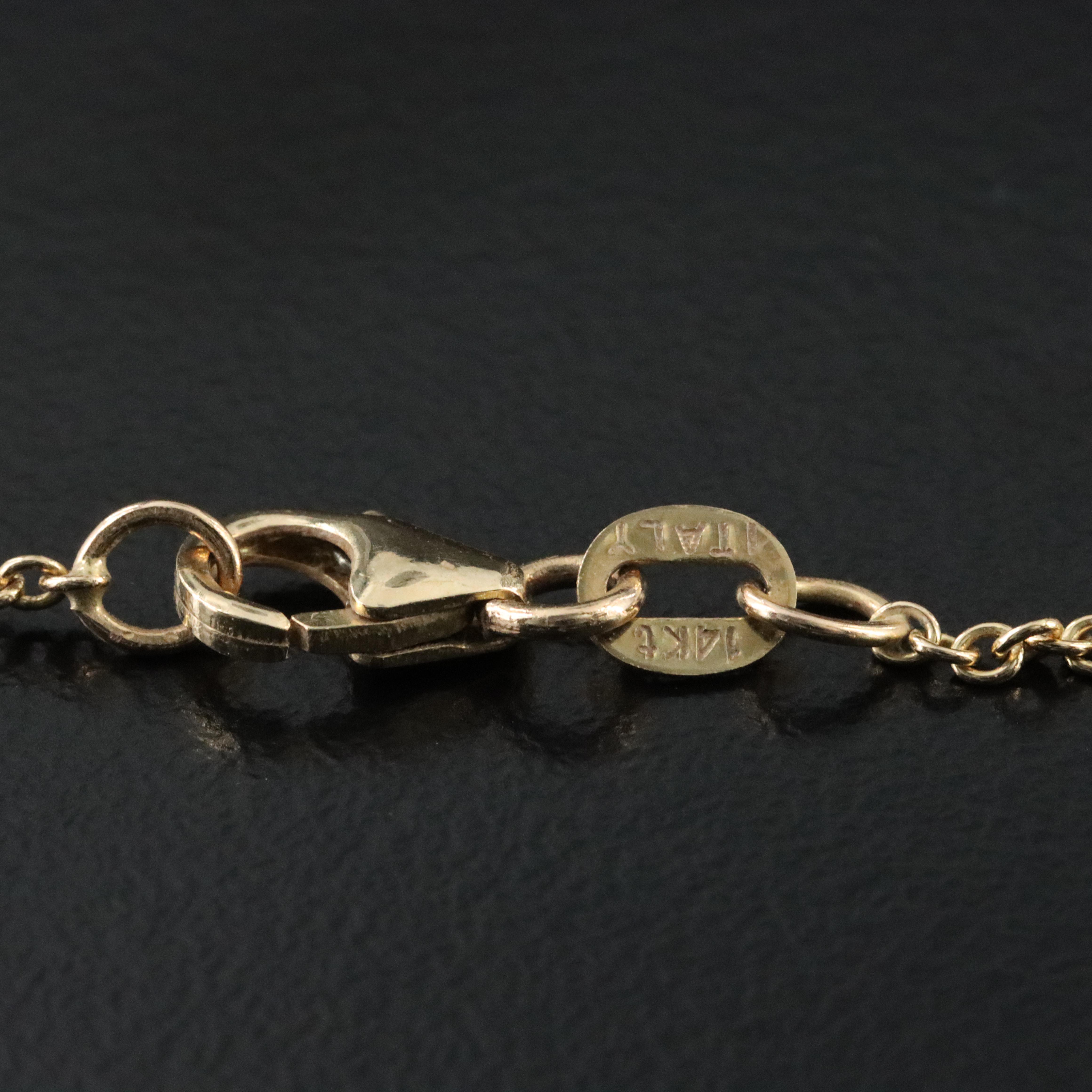 14K Cable Chain Necklace