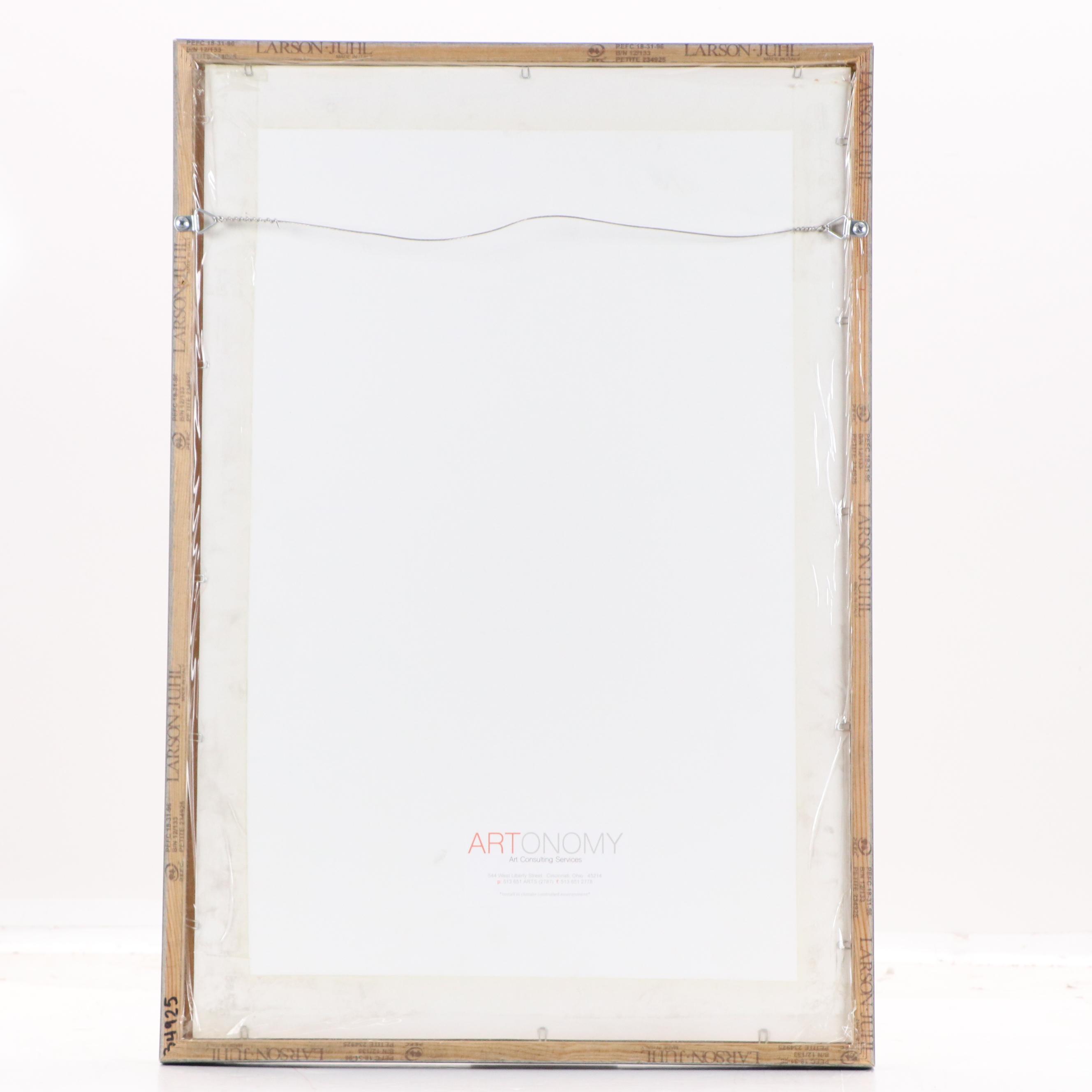 Halftone Advertisement for Anisette 51 with Rugby Player, Circa 1950