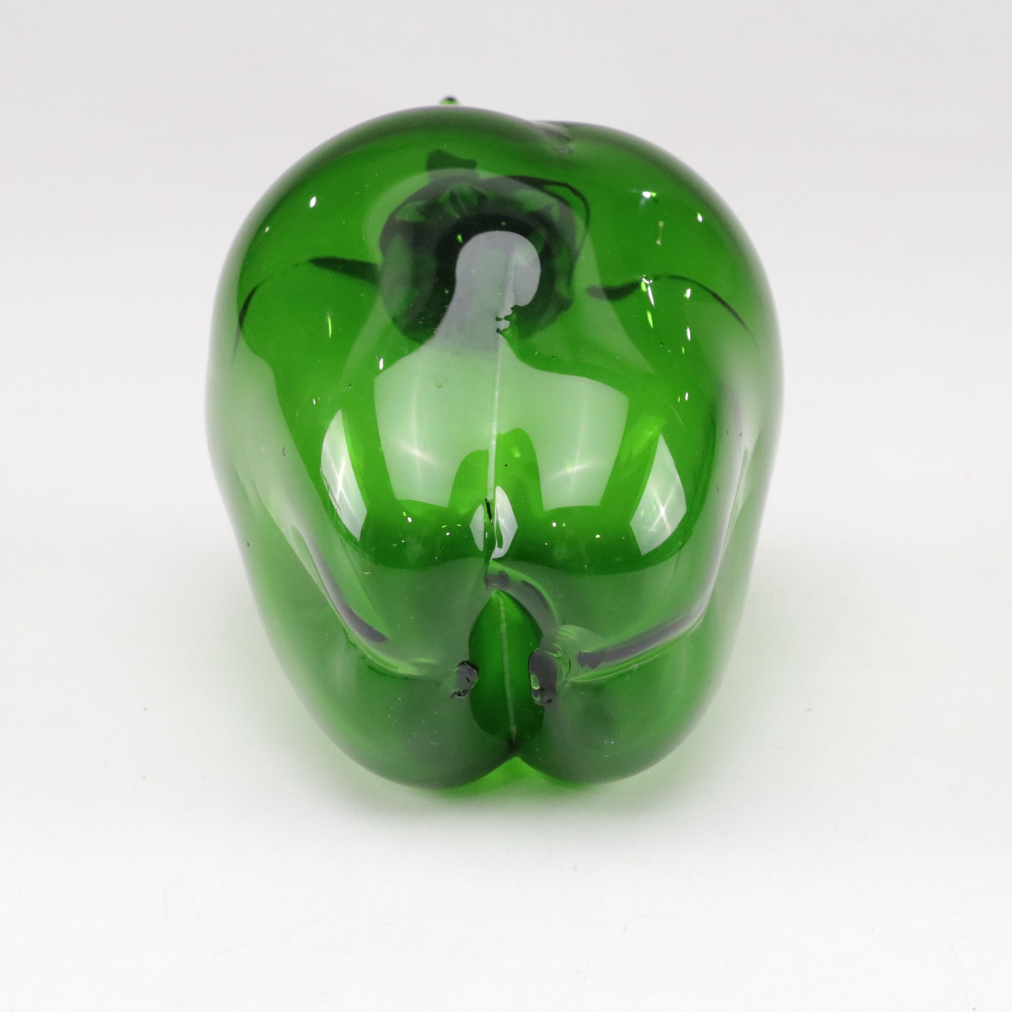 Murano Glass Color Swirl Compote & Other Blown Glassware