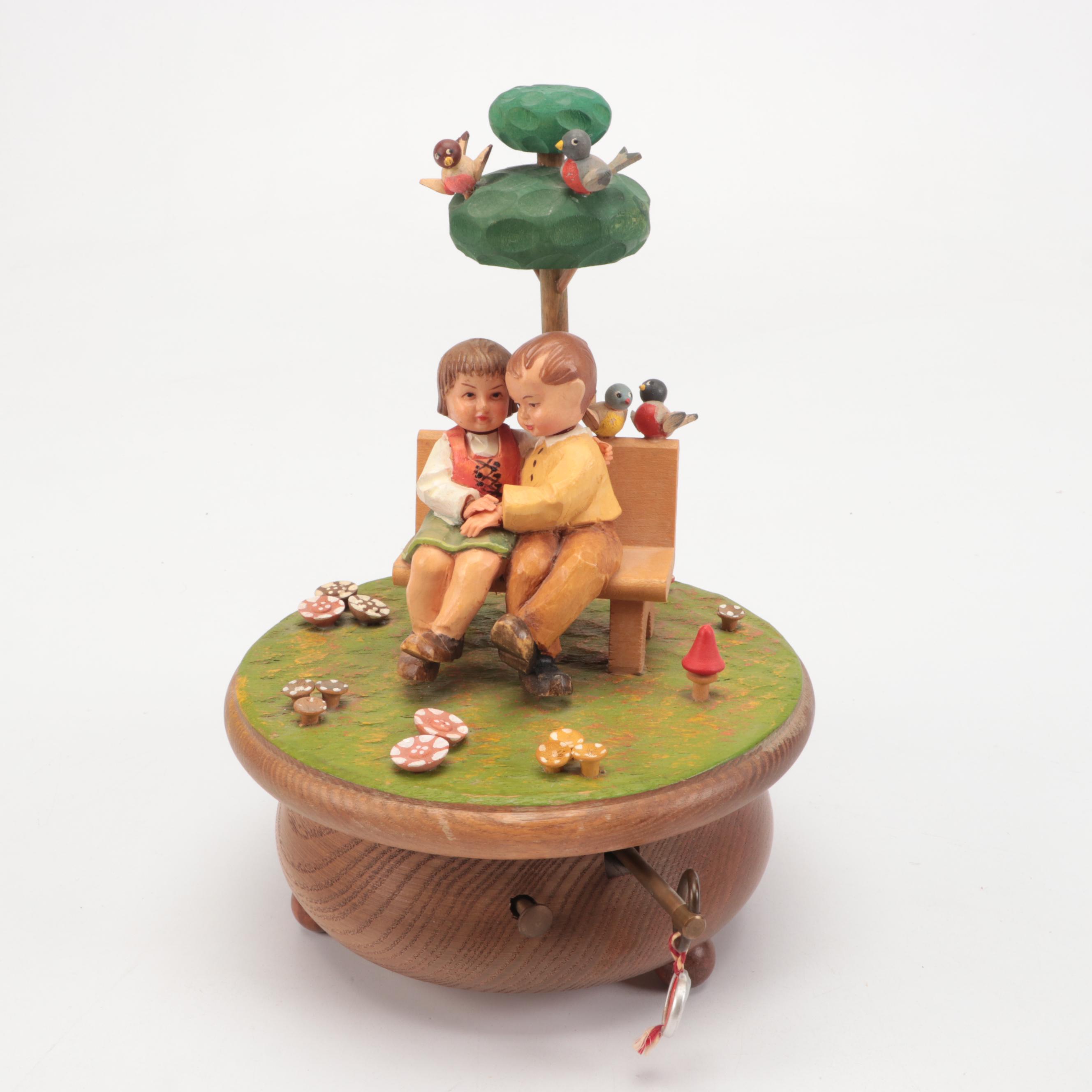 ANRI and Other Carved Wooden Musical Figurines