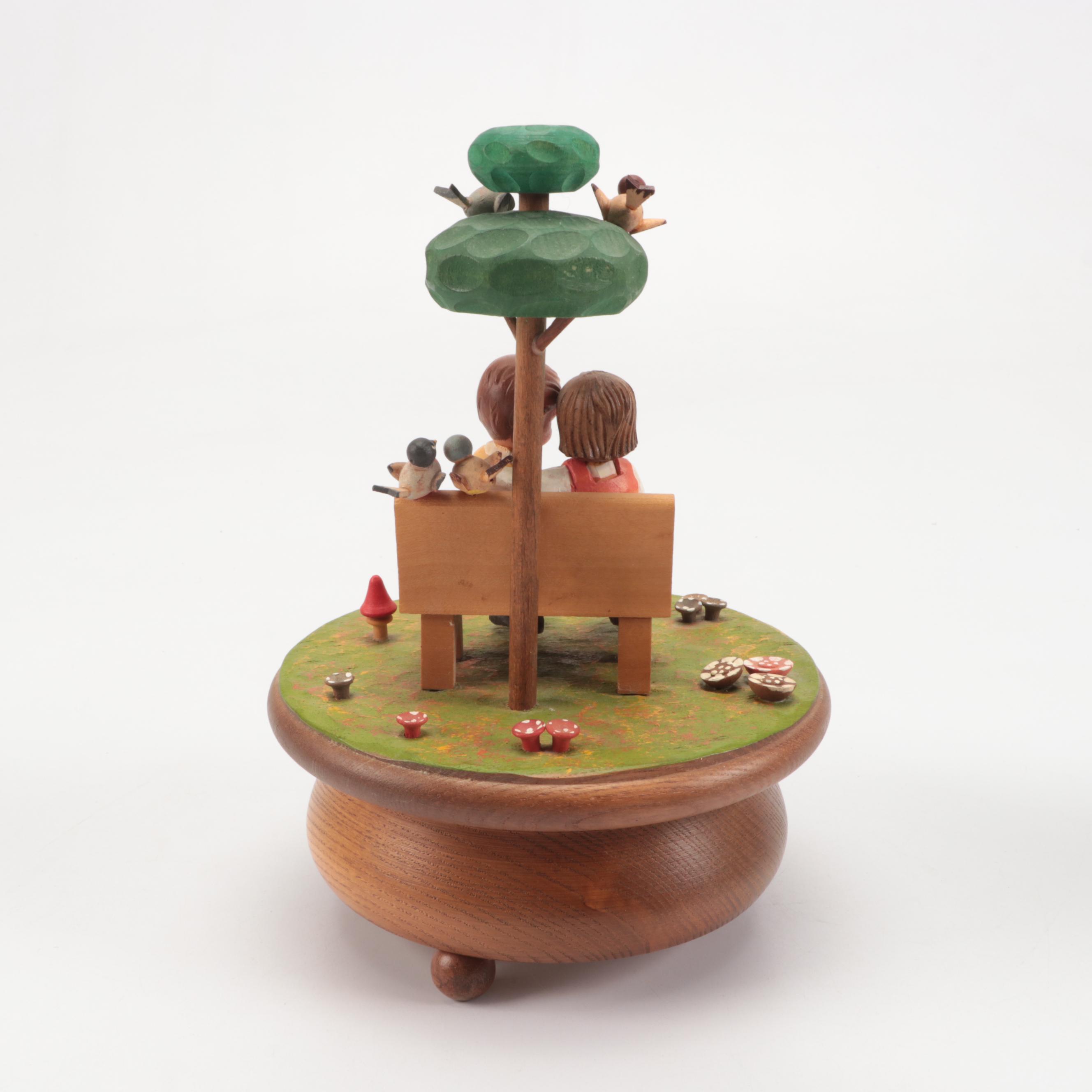 ANRI and Other Carved Wooden Musical Figurines