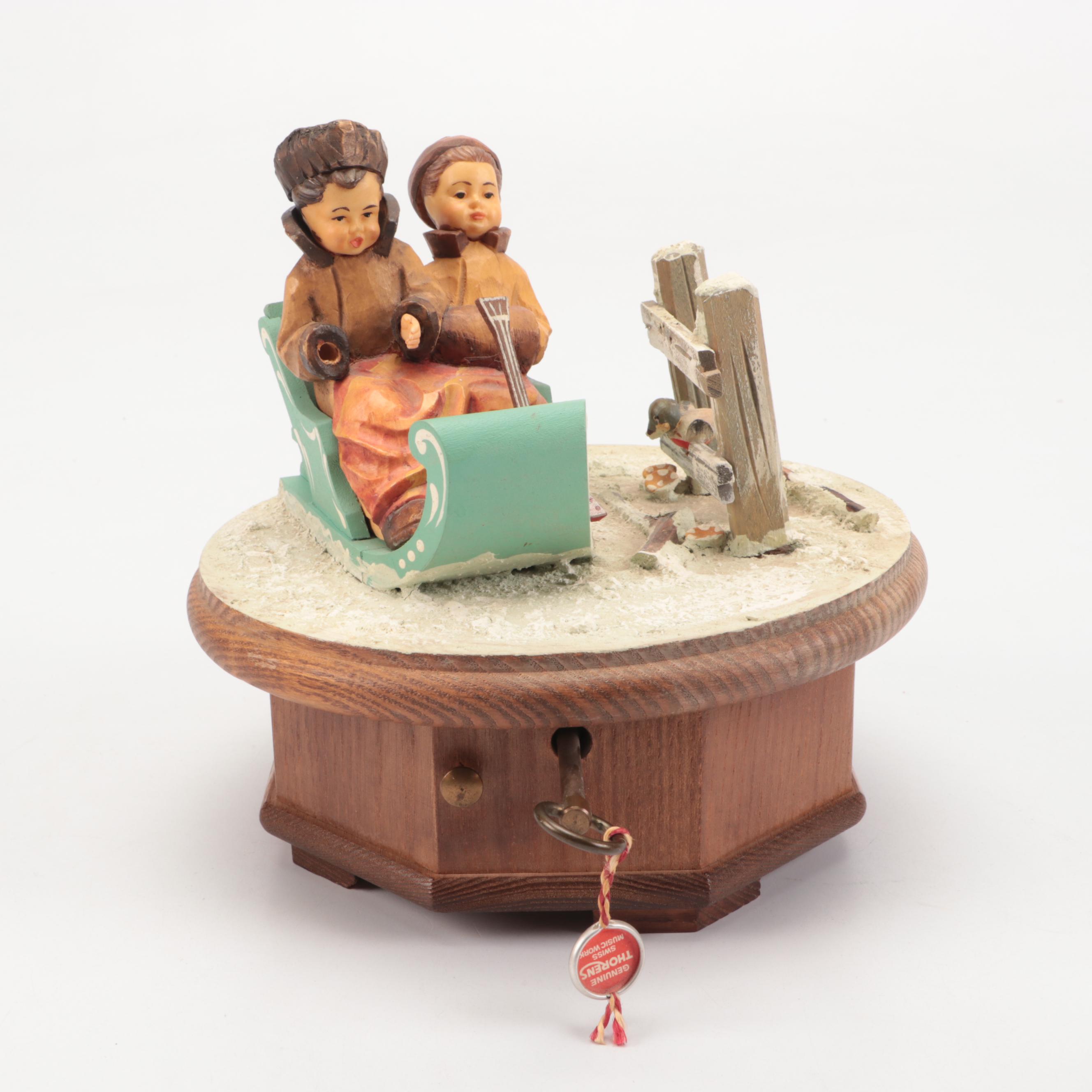 ANRI and Other Carved Wooden Musical Figurines