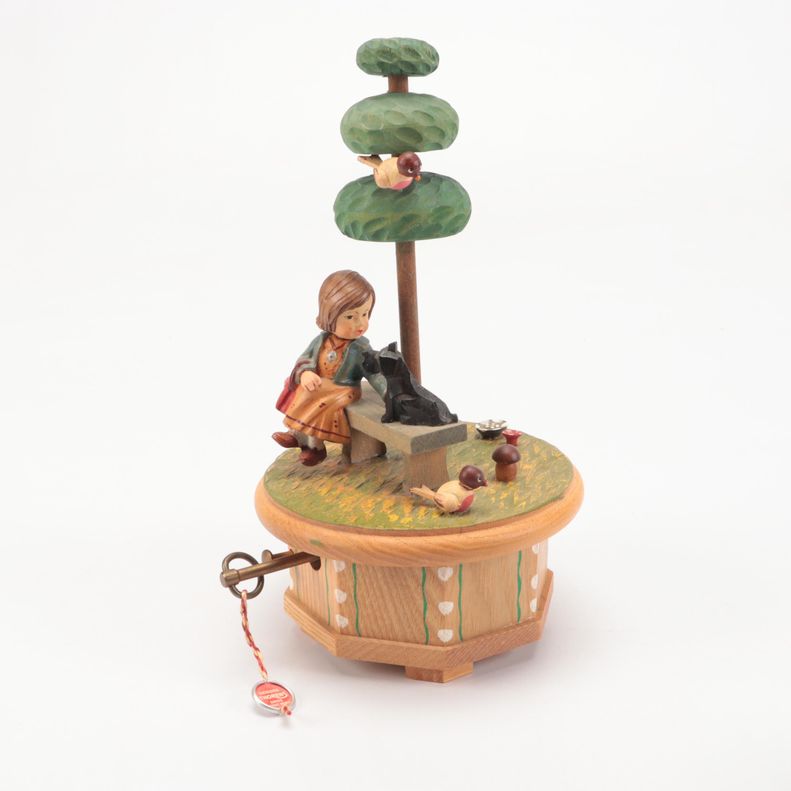 ANRI and Other Carved Wooden Musical Figurines