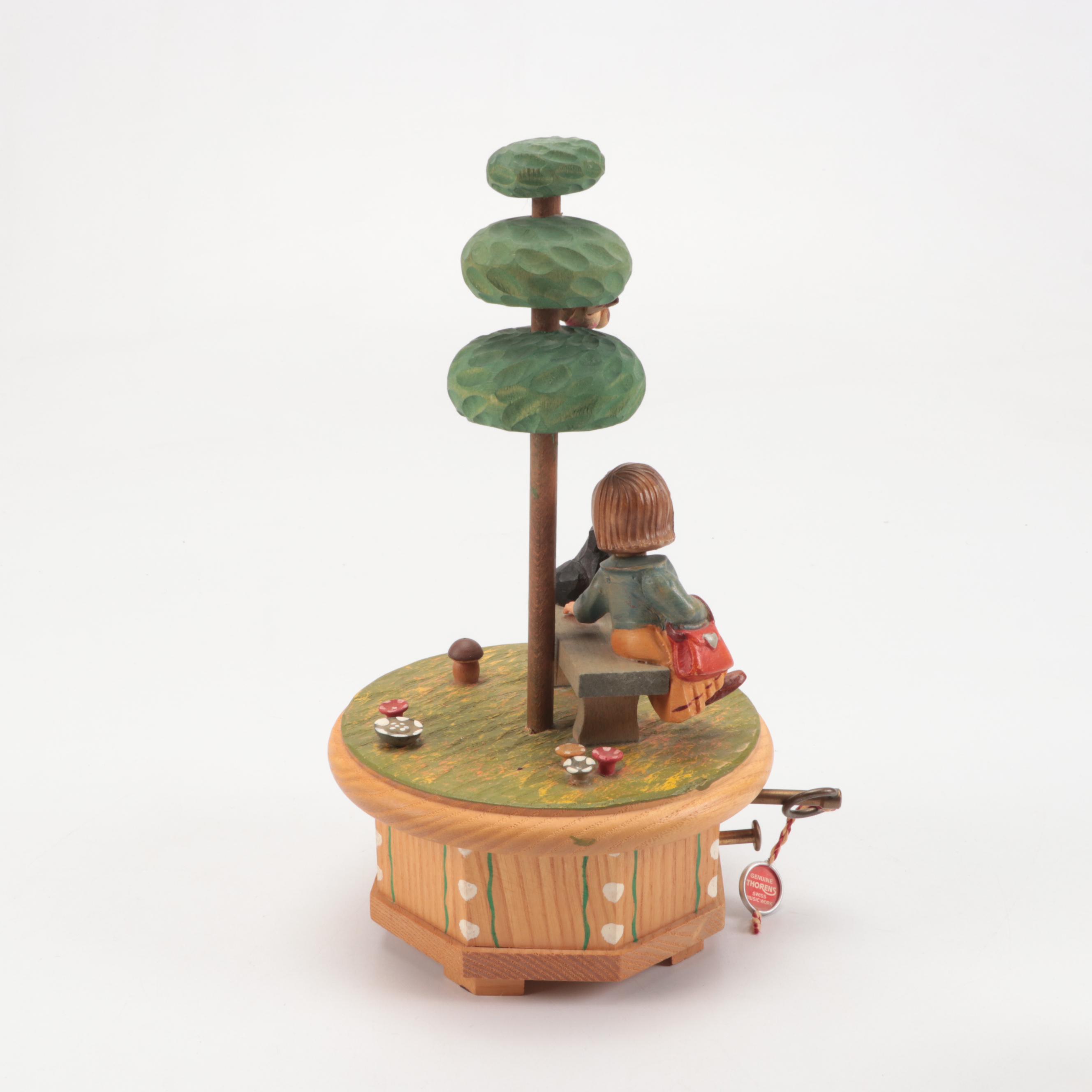 ANRI and Other Carved Wooden Musical Figurines