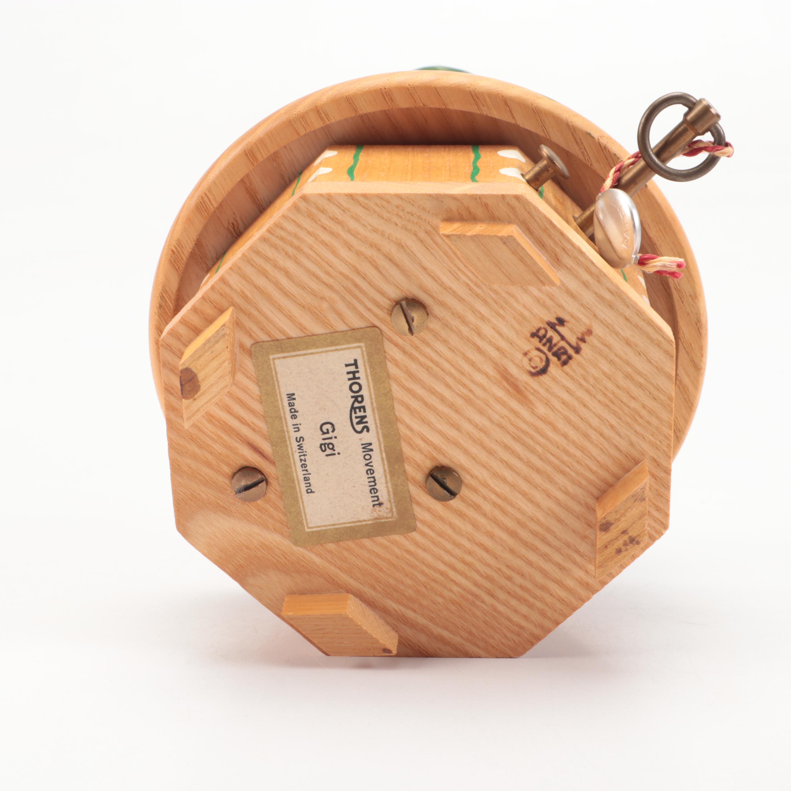 ANRI and Other Carved Wooden Musical Figurines