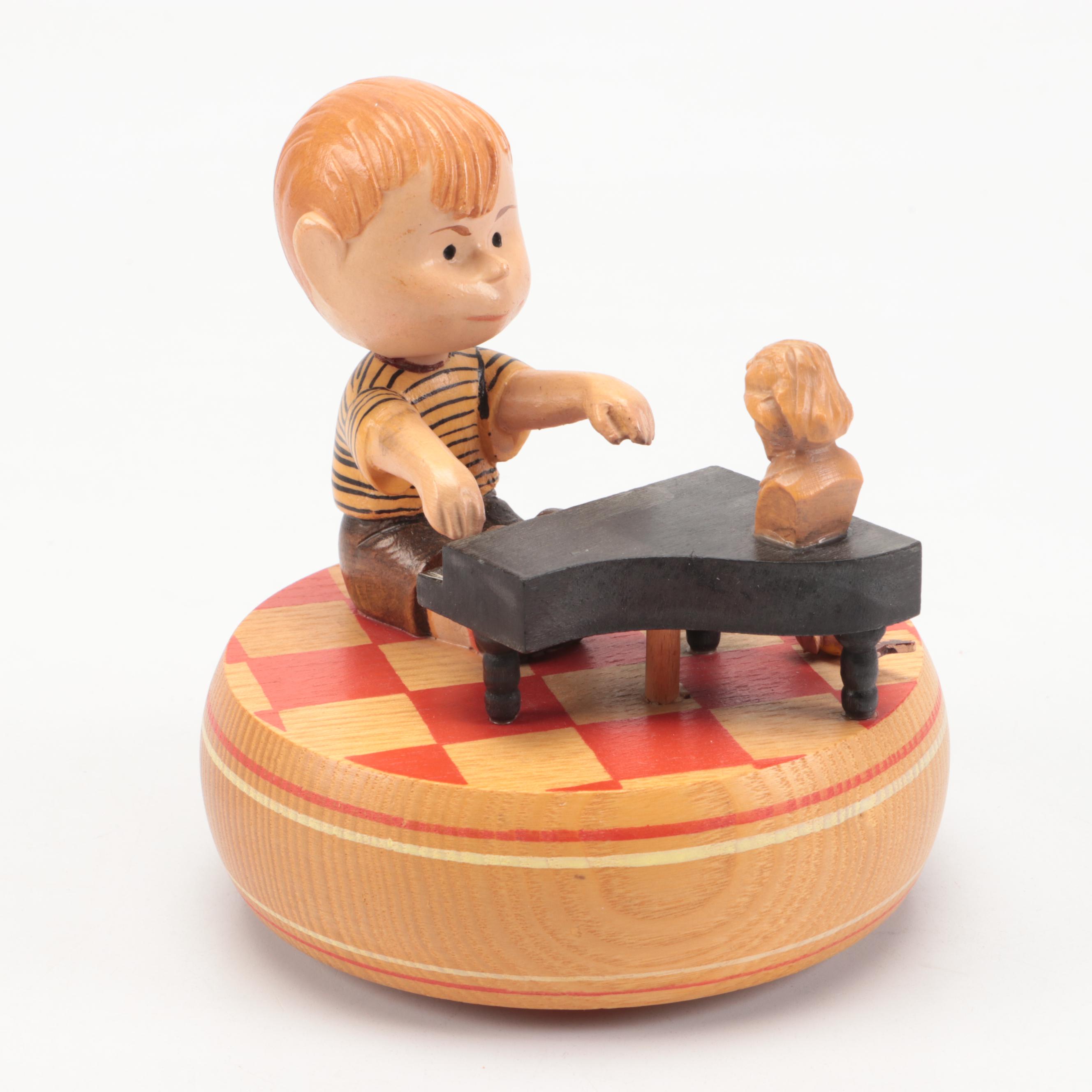 ANRI and Other Carved Wooden Musical Figurines