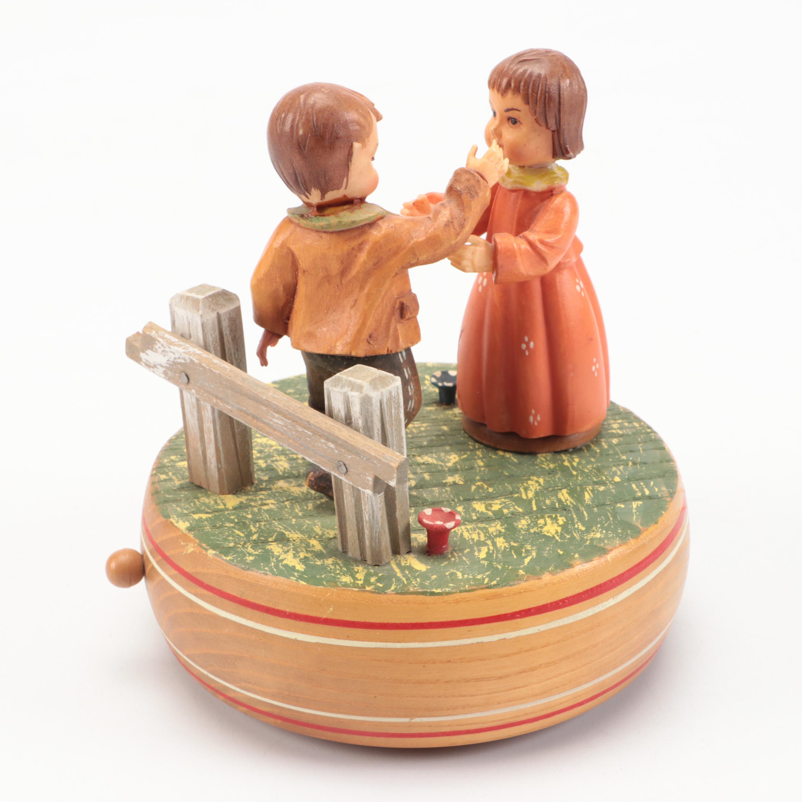 ANRI and Other Carved Wooden Musical Figurines