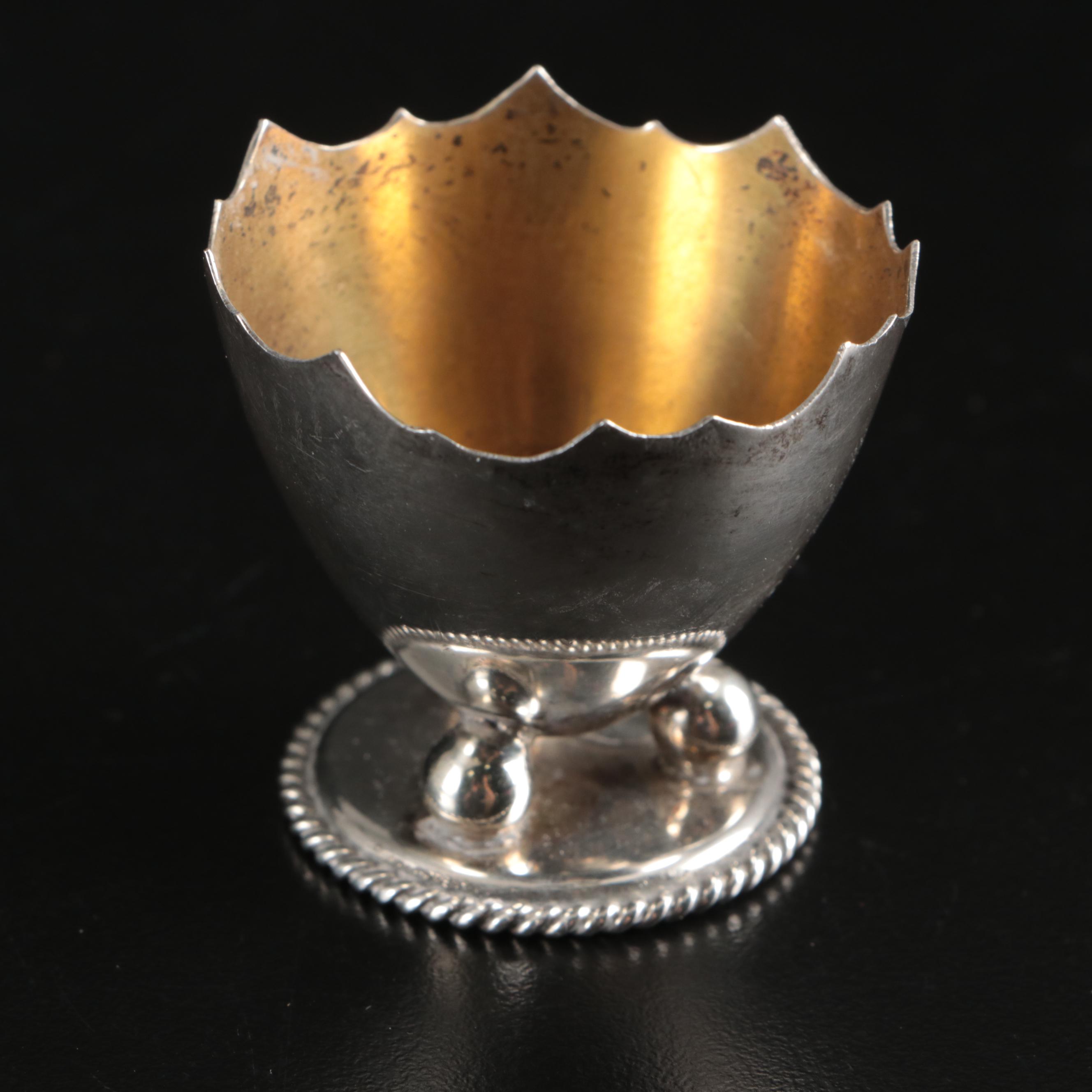 900 Sterling R.P. Mapinakhe Egg Cup