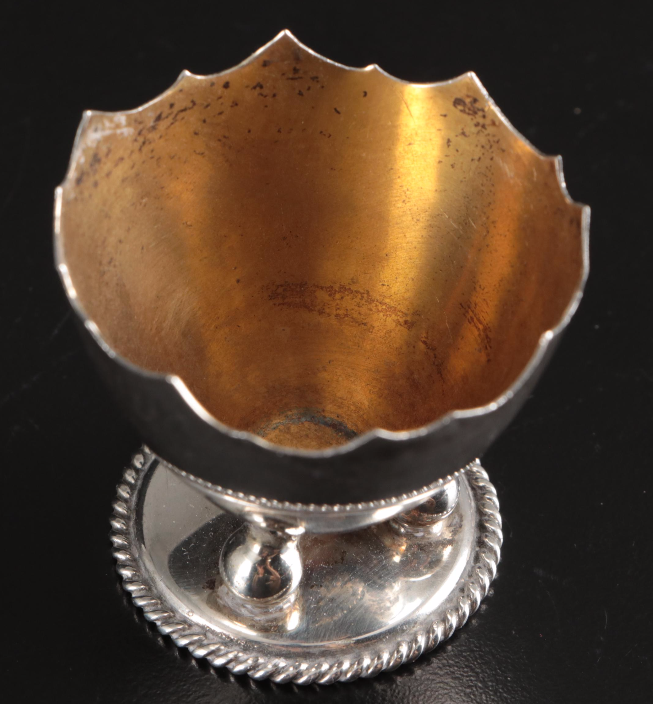 900 Sterling R.P. Mapinakhe Egg Cup
