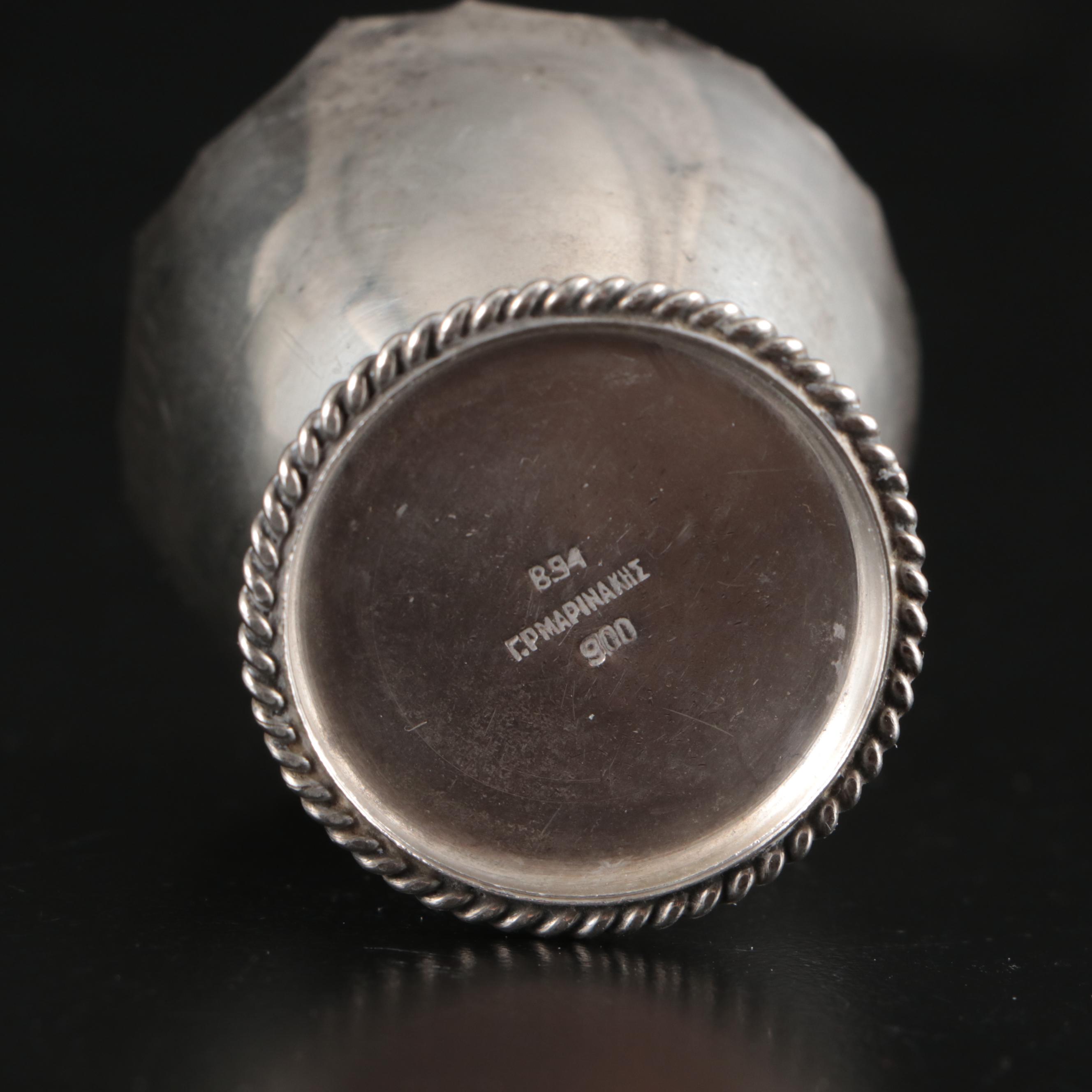 900 Sterling R.P. Mapinakhe Egg Cup
