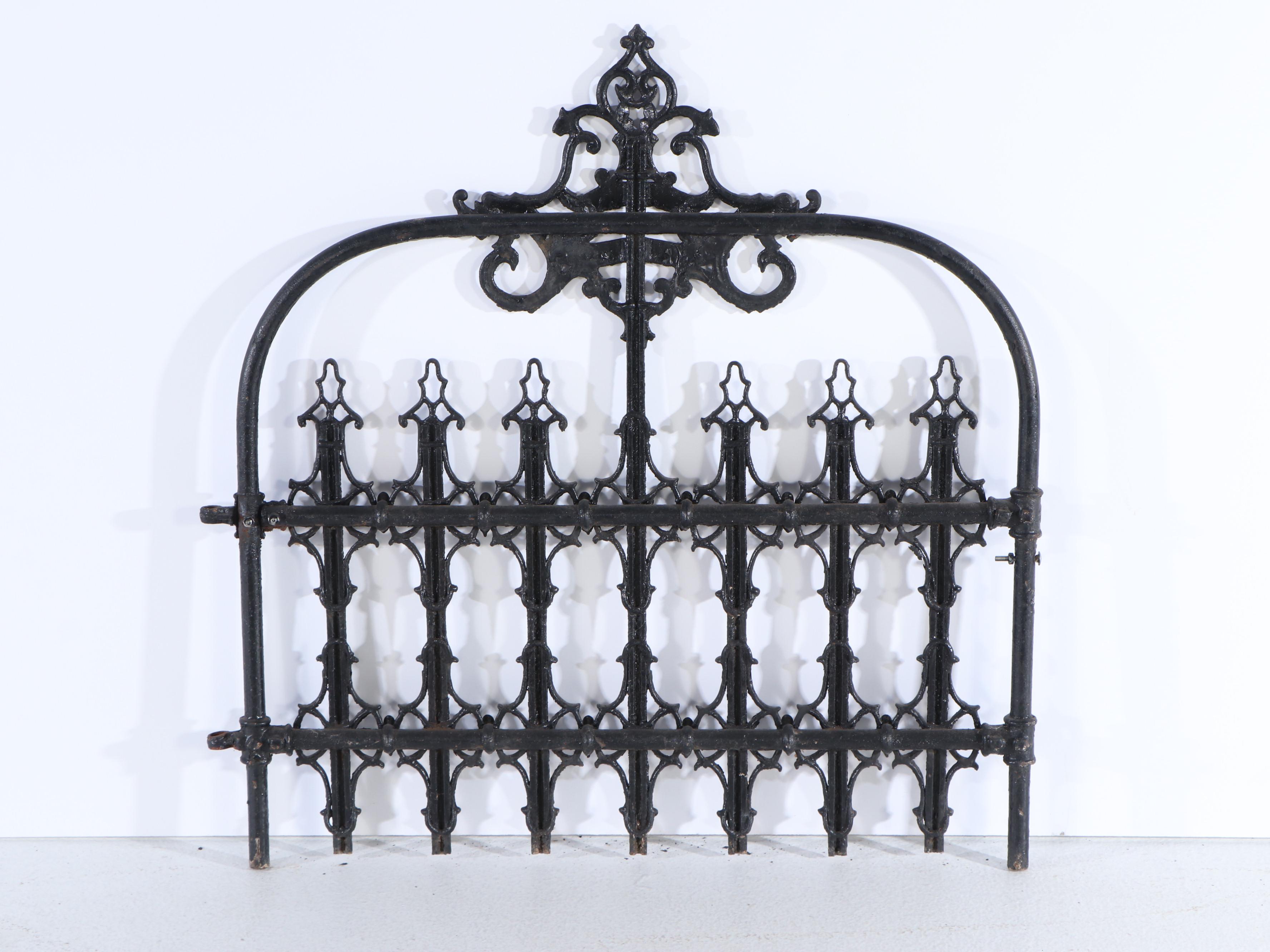 Champion Iron Fence Company Cast Iron Garden Gate, Late 19th/Early 20th C.