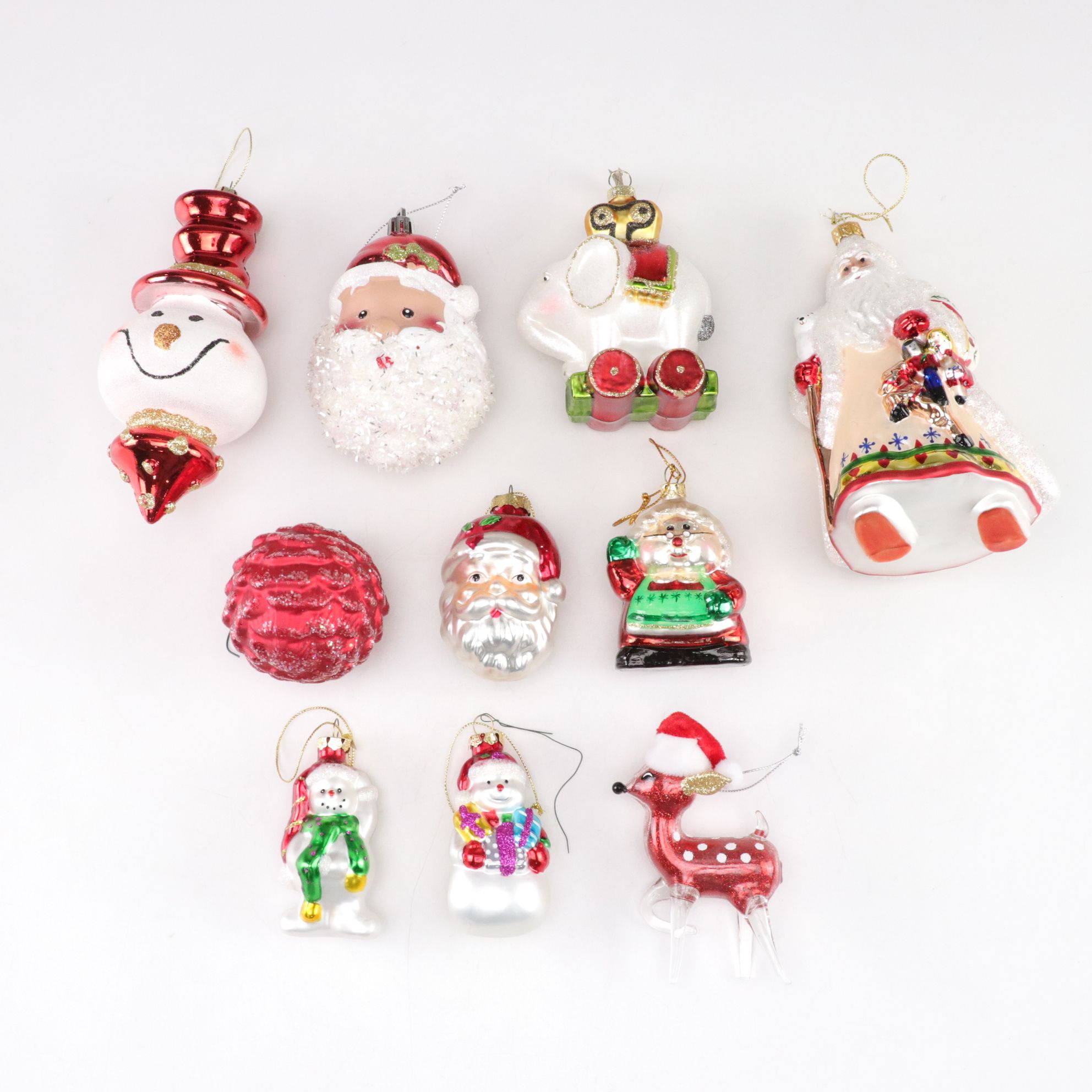 Frosty the Snowman, Santa & Other Classic Christmas Tree Ornaments