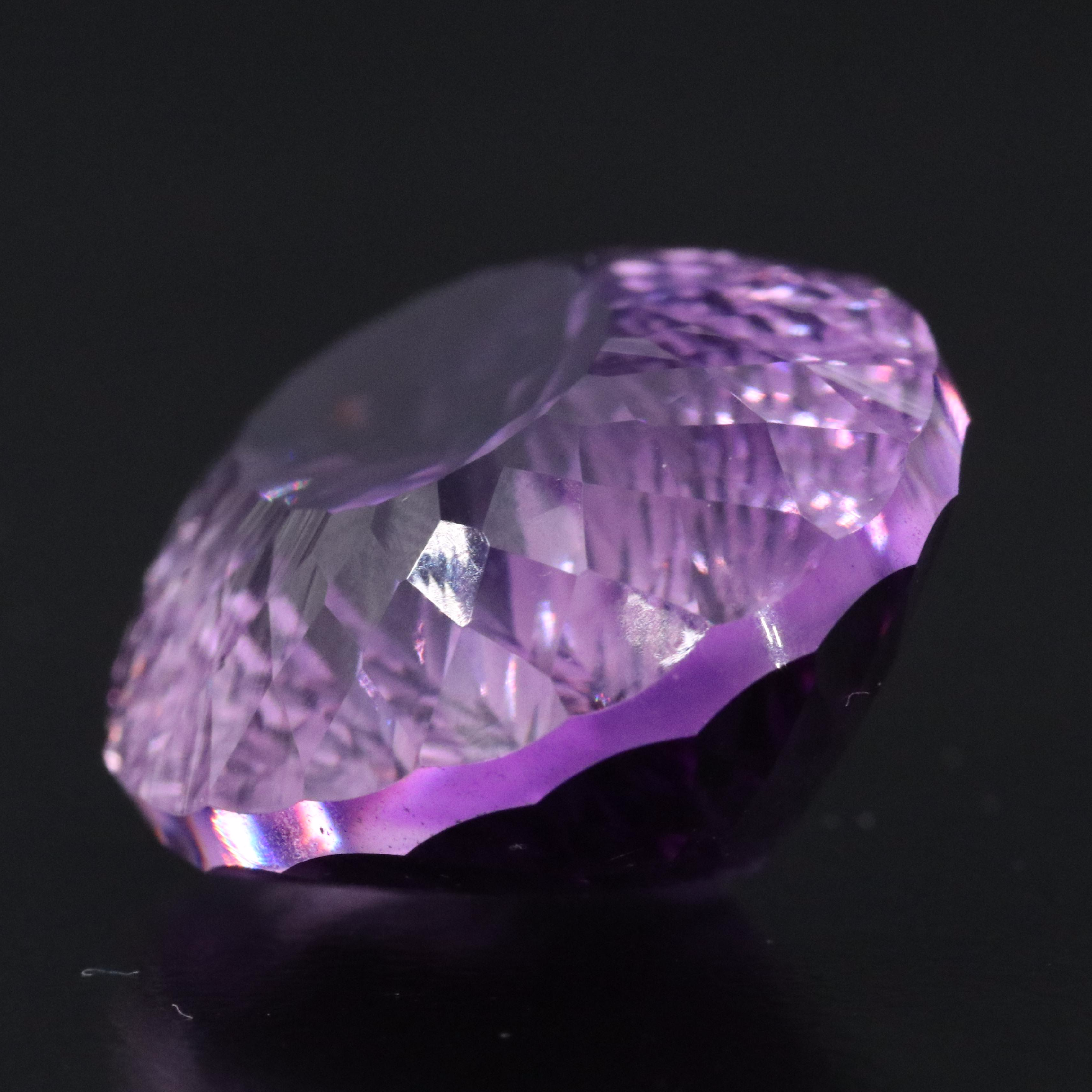 Loose 40.36 CT Amethyst