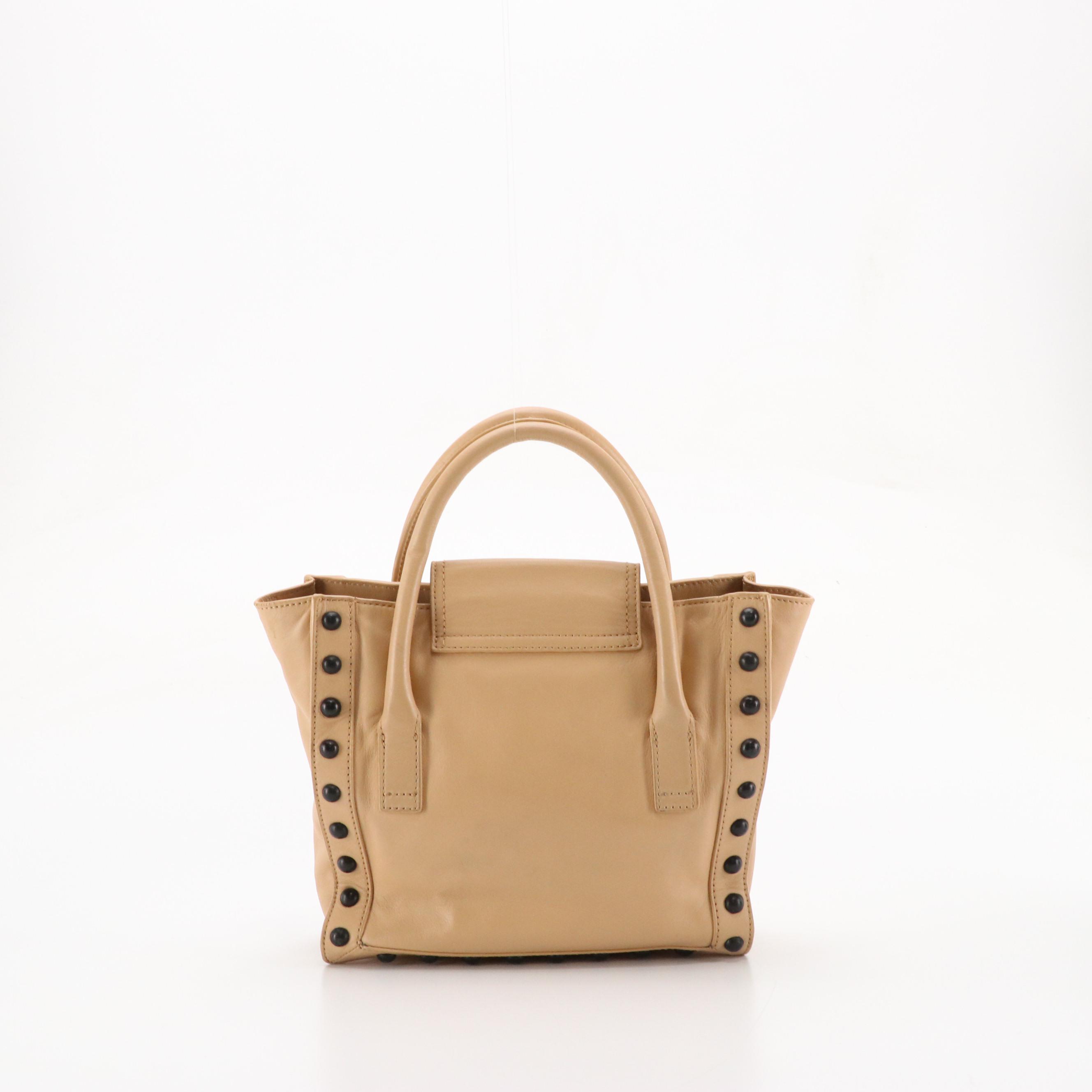 Loeffler Randall Beige Leather Junior Two Way Work Tote, Michael Kors Bucket Bag