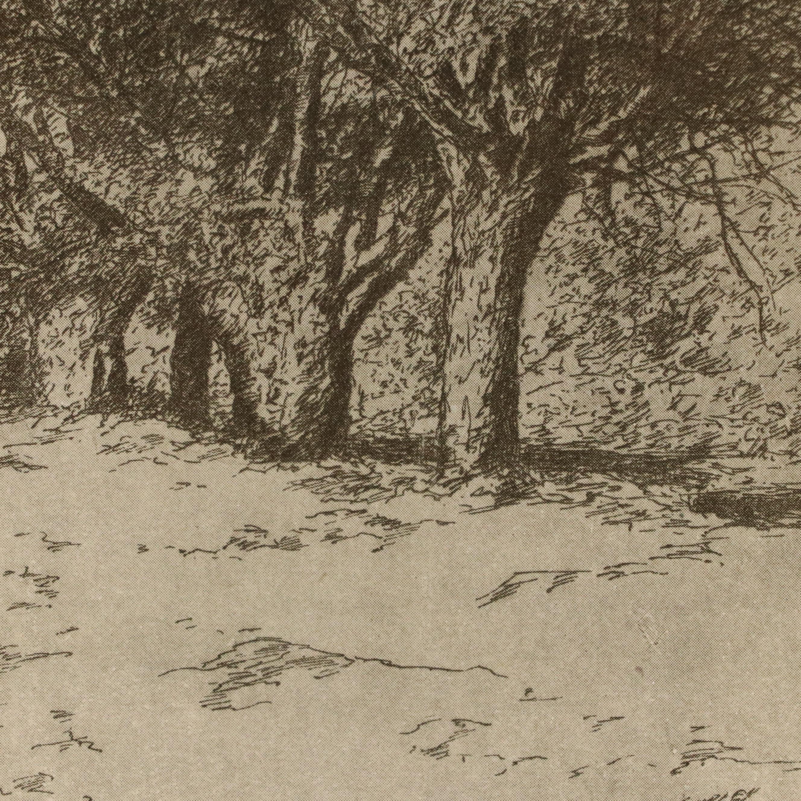 Collection of Halftone Prints After Edward Timothy Hurley Etchings