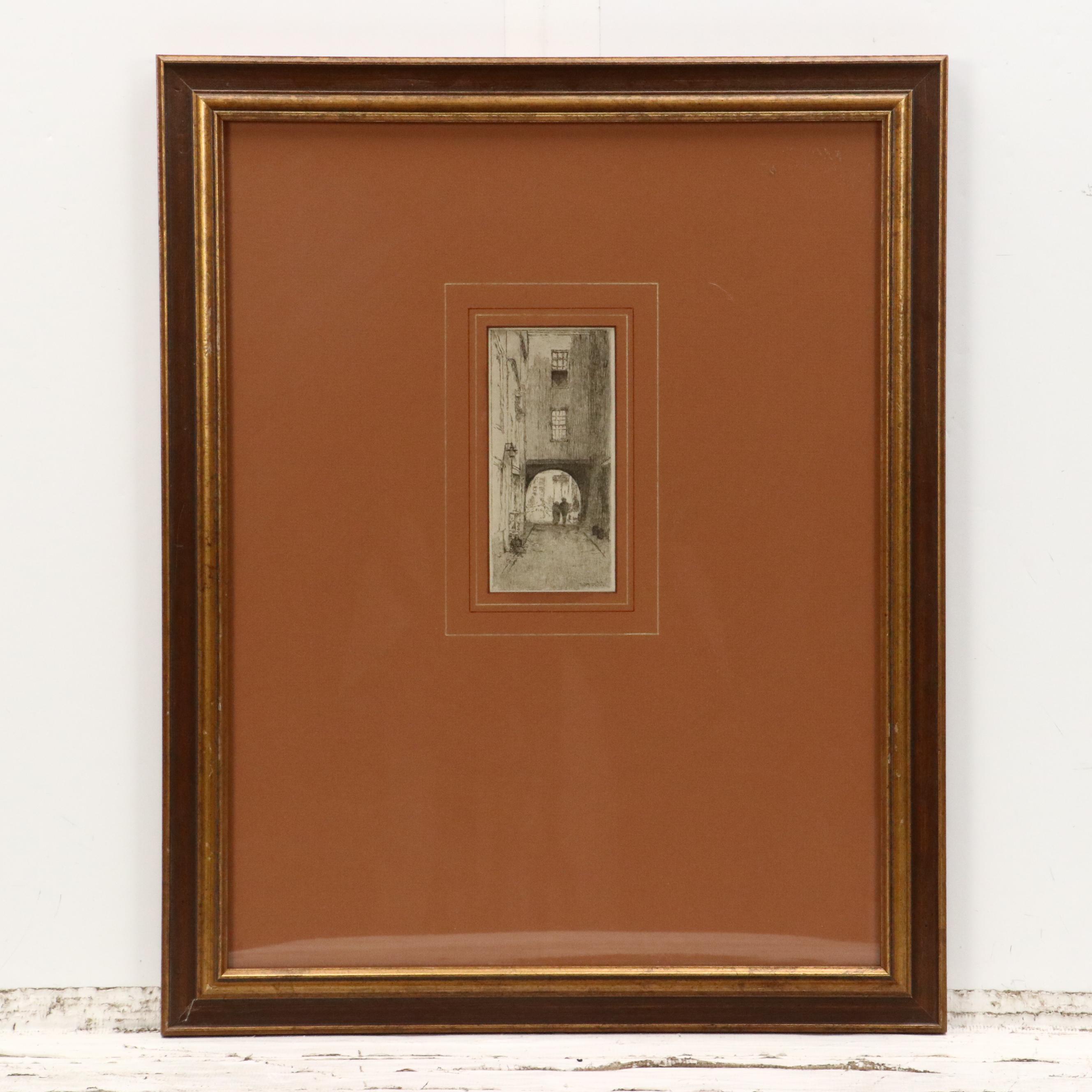 Collection of Halftone Prints After Edward Timothy Hurley Etchings