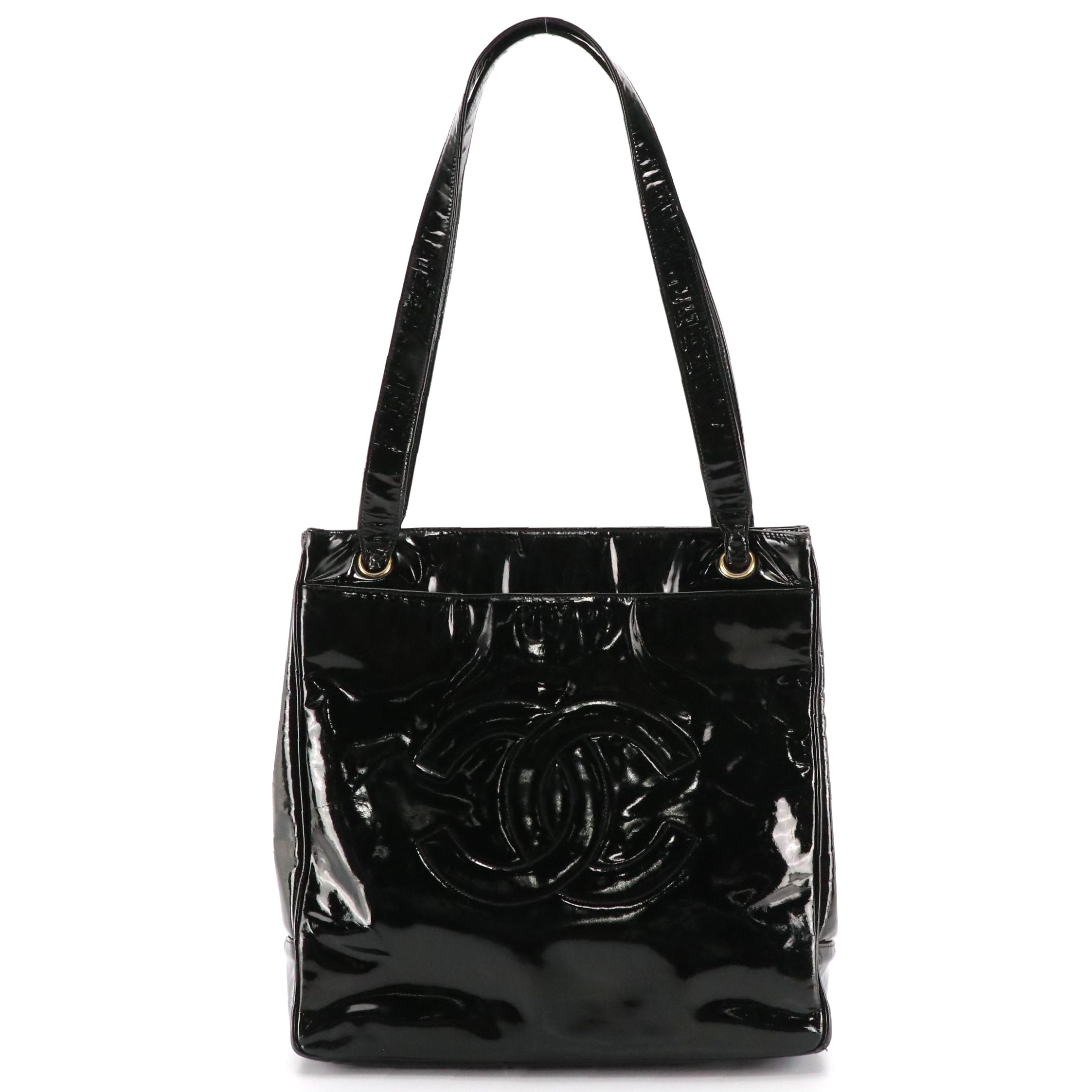 Chanel CC Tote in Patent Leather