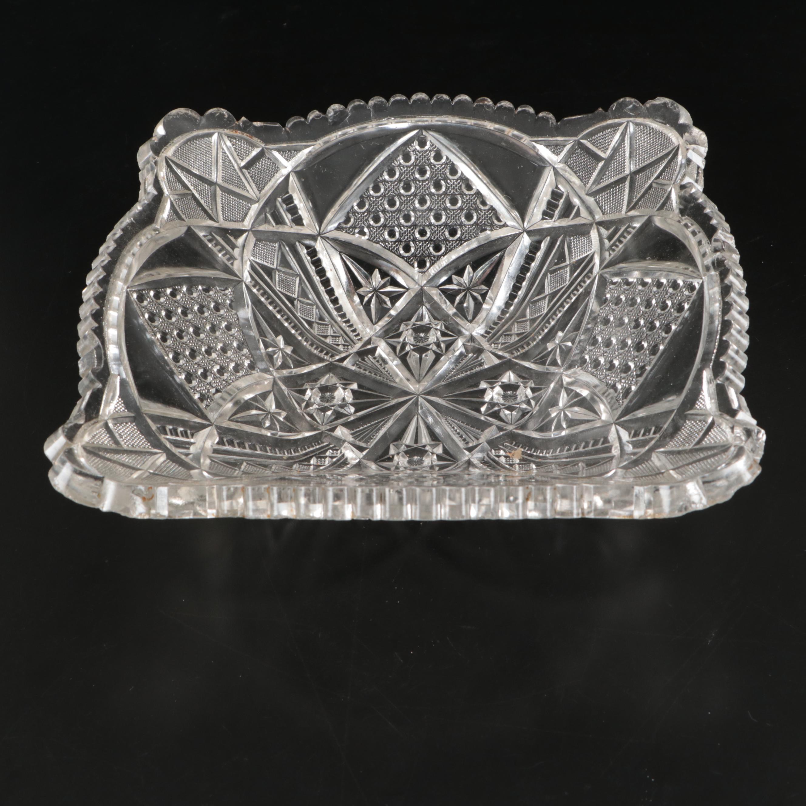 Avon Glass Bowl, Glass Cruet, Crystal Shakers, and More Table Accessories