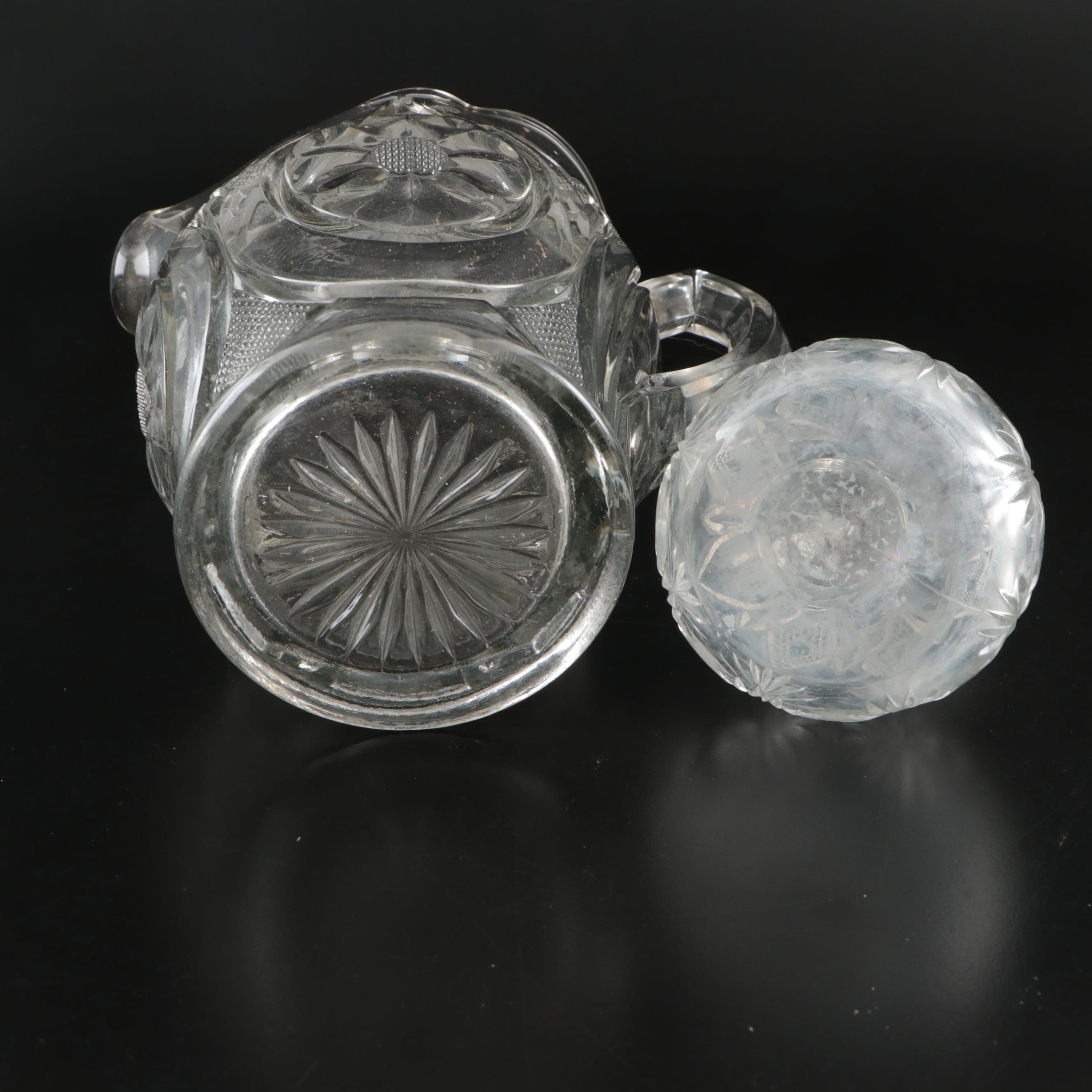 Avon Glass Bowl, Glass Cruet, Crystal Shakers, and More Table Accessories